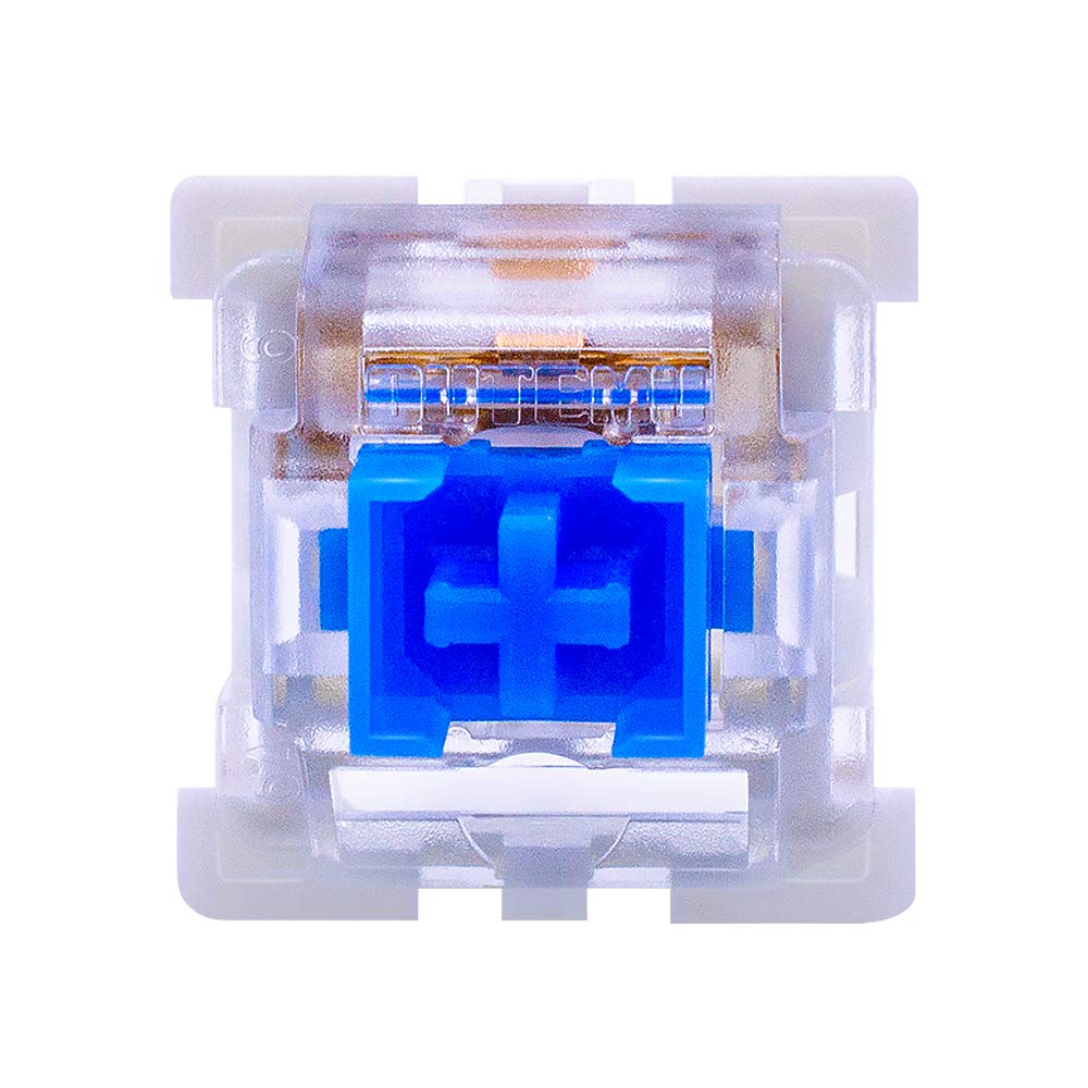 Outemu (Gaote) Switches 3 Pin Rgb Diy Replaceable Key Switches For Mechanical Gaming Keyboard (65Pieces) (Blue)
