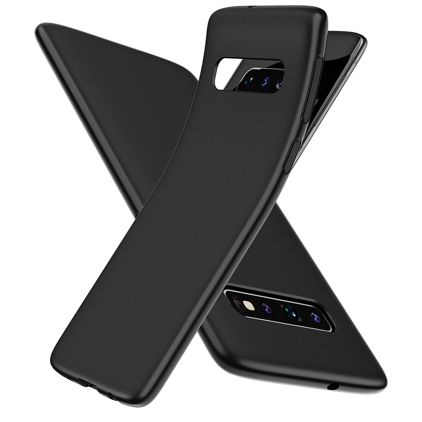 Snosho Galaxy S10 Slim Phone Case,Thin Soft Tpu Skin Silicone Flexible Gel Lightweight Anti Scratch Shockproof Protective Cases