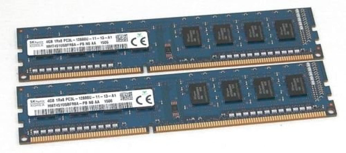 Hynix   Imsourcing Sk 4Gb Ddr3 Sdram Memory Module   For Desktop Pc, Workstation   4 Gb   Ddr3 1600/Pc3L 12800 Ddr3 Sdram   1600 Mhz   Cl11 1.35 V   Non Ecc   Unbuffered   240 Pin   Dimm