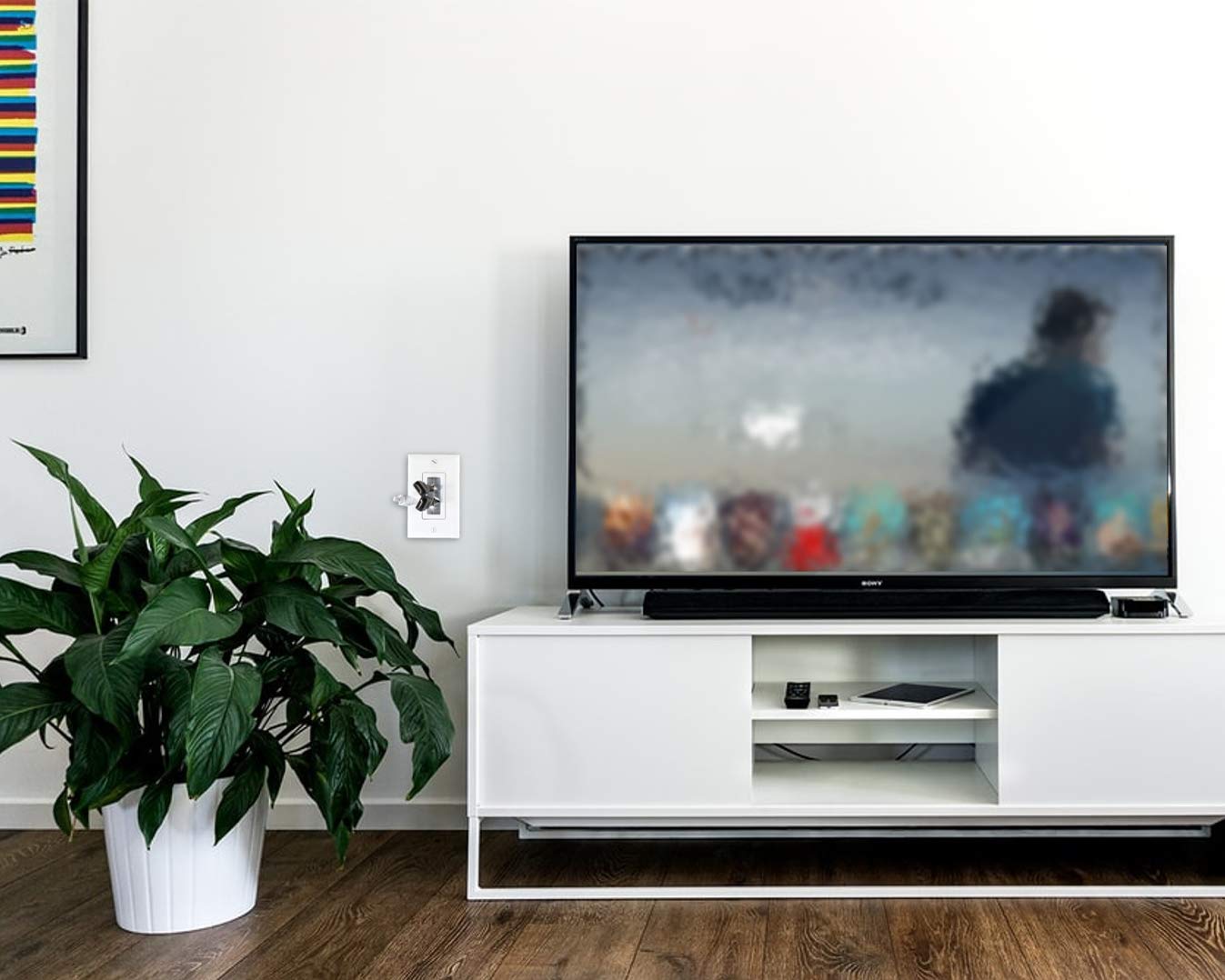 On Q Wp1014Wh Wp1014 Cable Access Strap, 1 Pack, White