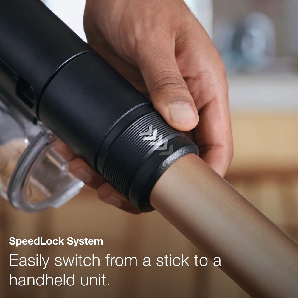 Miele Duoflex Total Care Vacuum Cleaner, Cordless And Bagless Multi Use, Multi Floor Flexible Stick Vacuum With 4 Attachable Bru