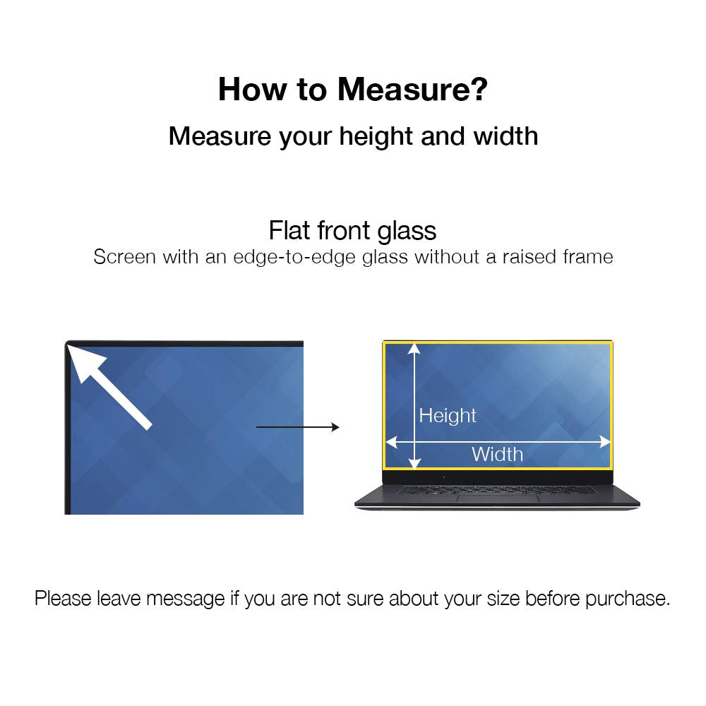 Senseage 2 Pack 11.6 Inch Anti Blue Light Laptop Screen Protector, Eye Protection Blue Light Blocking, Anti Glare Screen Filter,