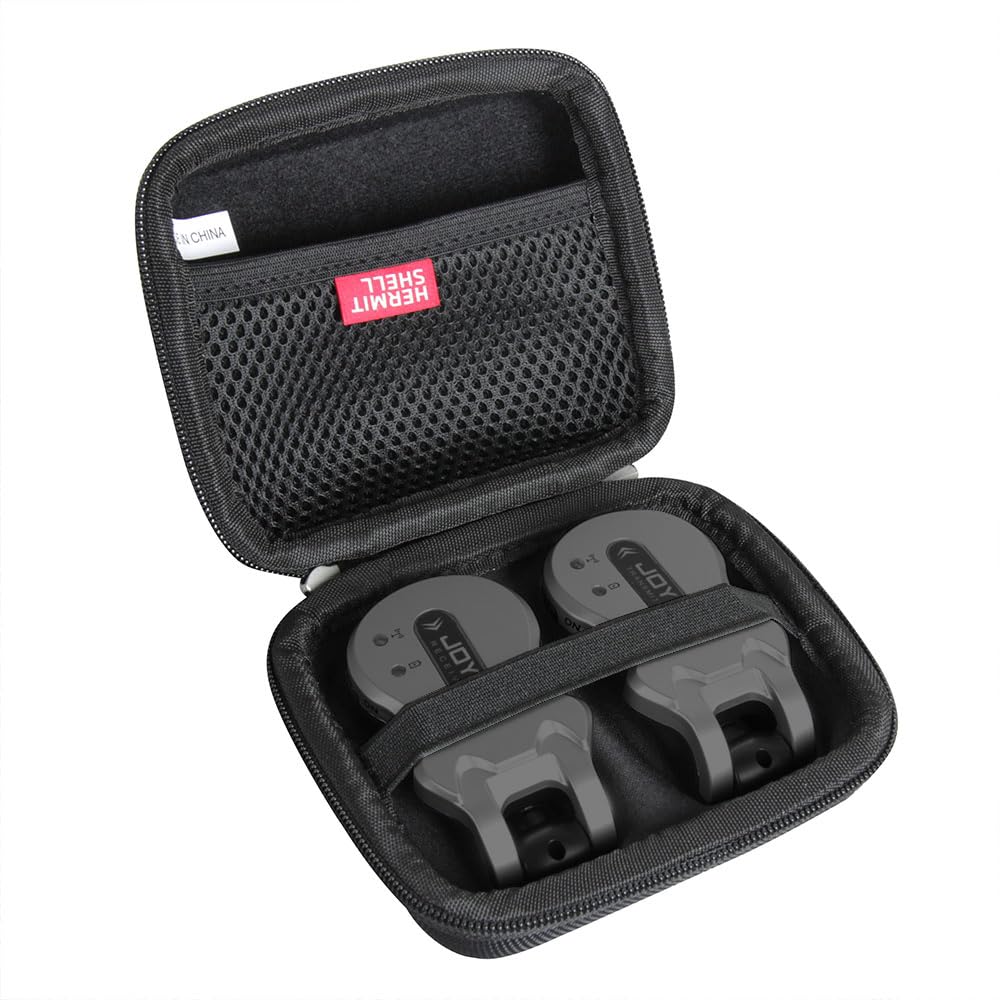 Hermitshell Hard Travel Case For Lekato 5.8 Wireless Guitar System Wireless Audio Electric Guitar Transmitter Receiver (Black)