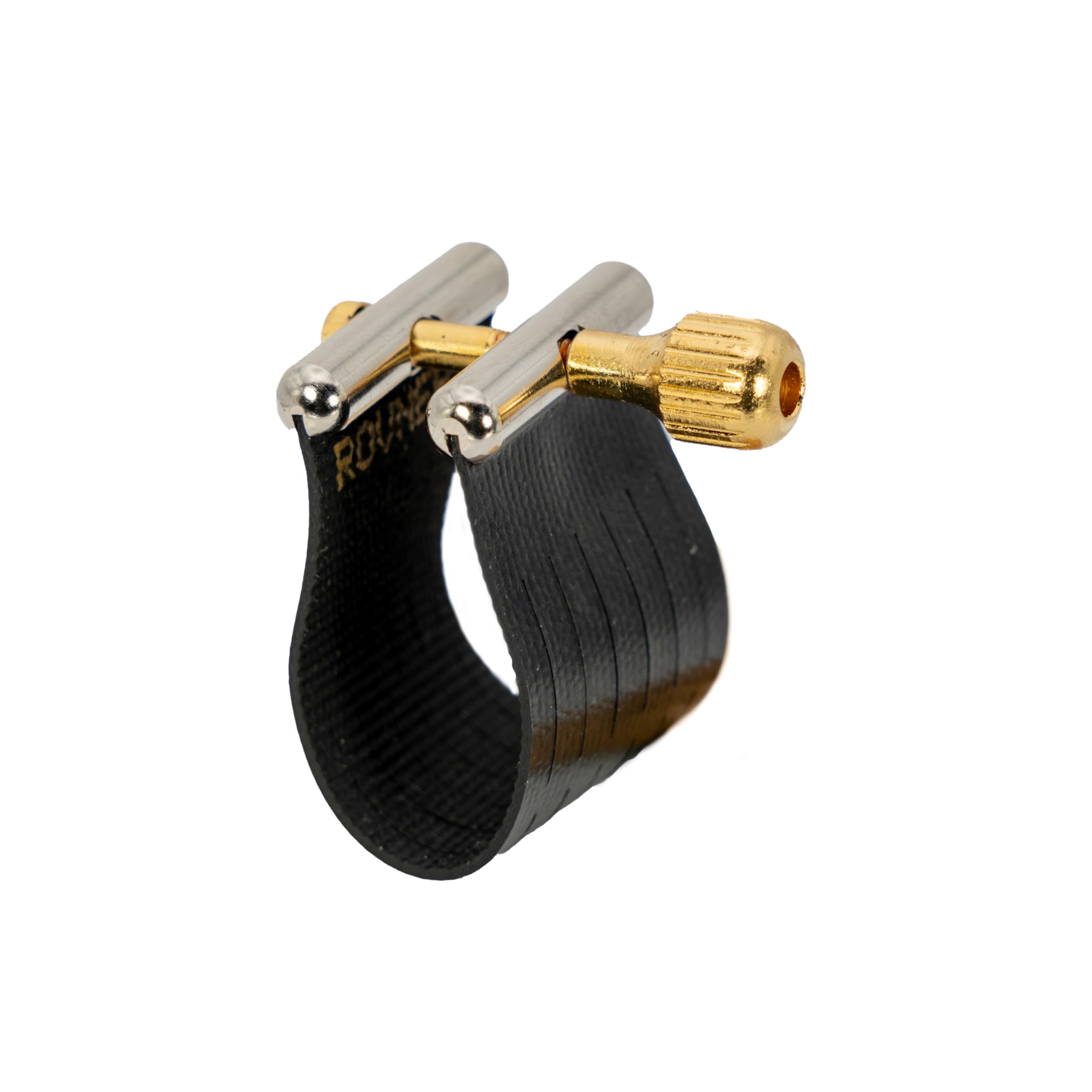 Rovner Ligature & Plastic Cap for Alto Standard Saxophone - Star Series Ligature for Hard Rubber Mouthpiece (SS-1RL)