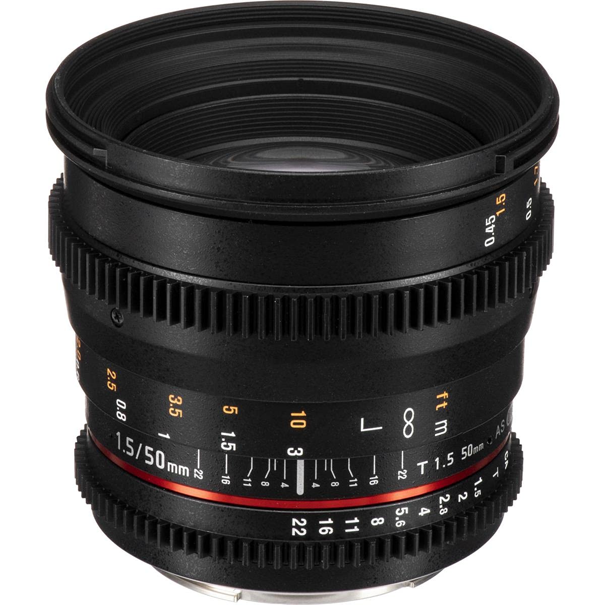 Rokinon 50Mm T1.5 Cine Ds Lens For Canon Ef