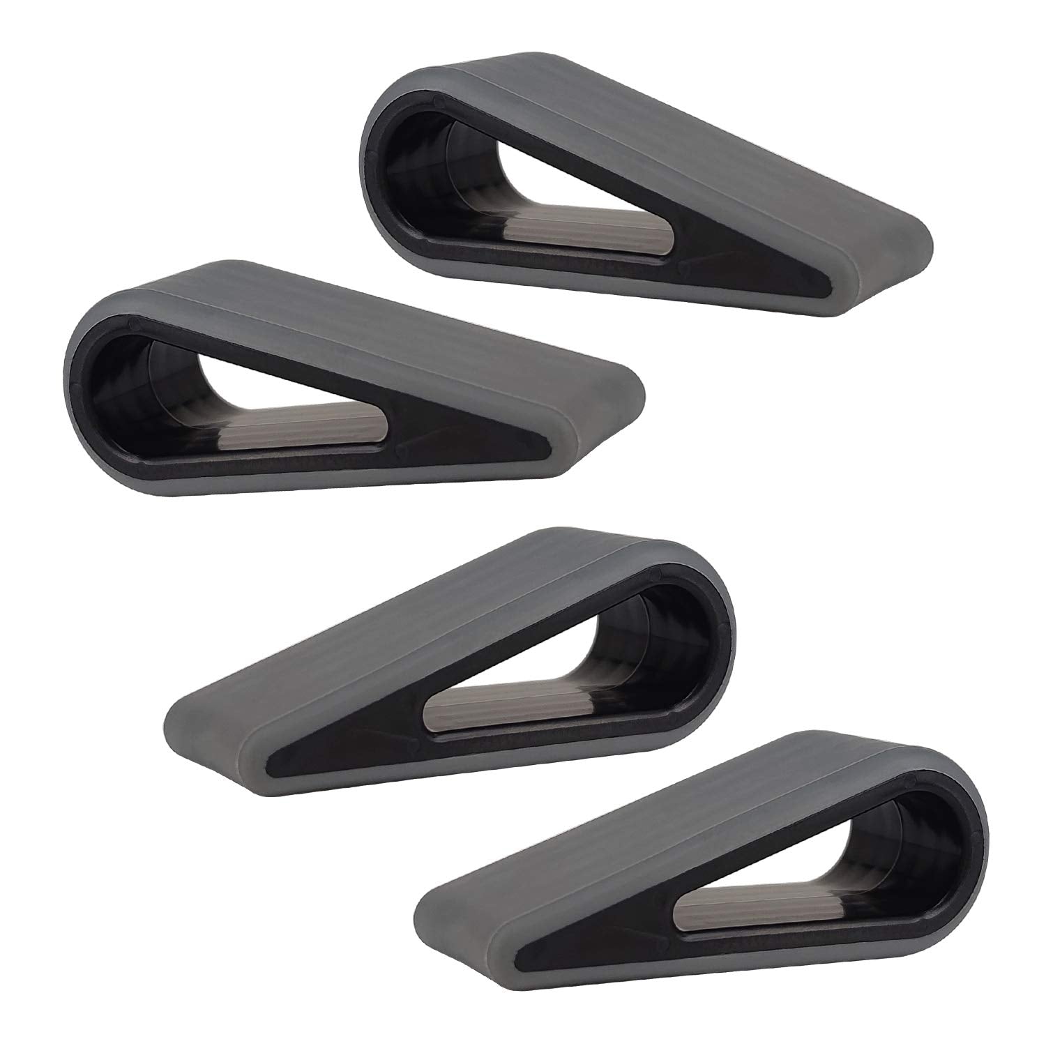 Laptop Notebook Holder, Yeebline Universal 4Pack AntiSlip Durable Silicone Tilting Wedge Riser for Desk, Ultra Compact Portabl