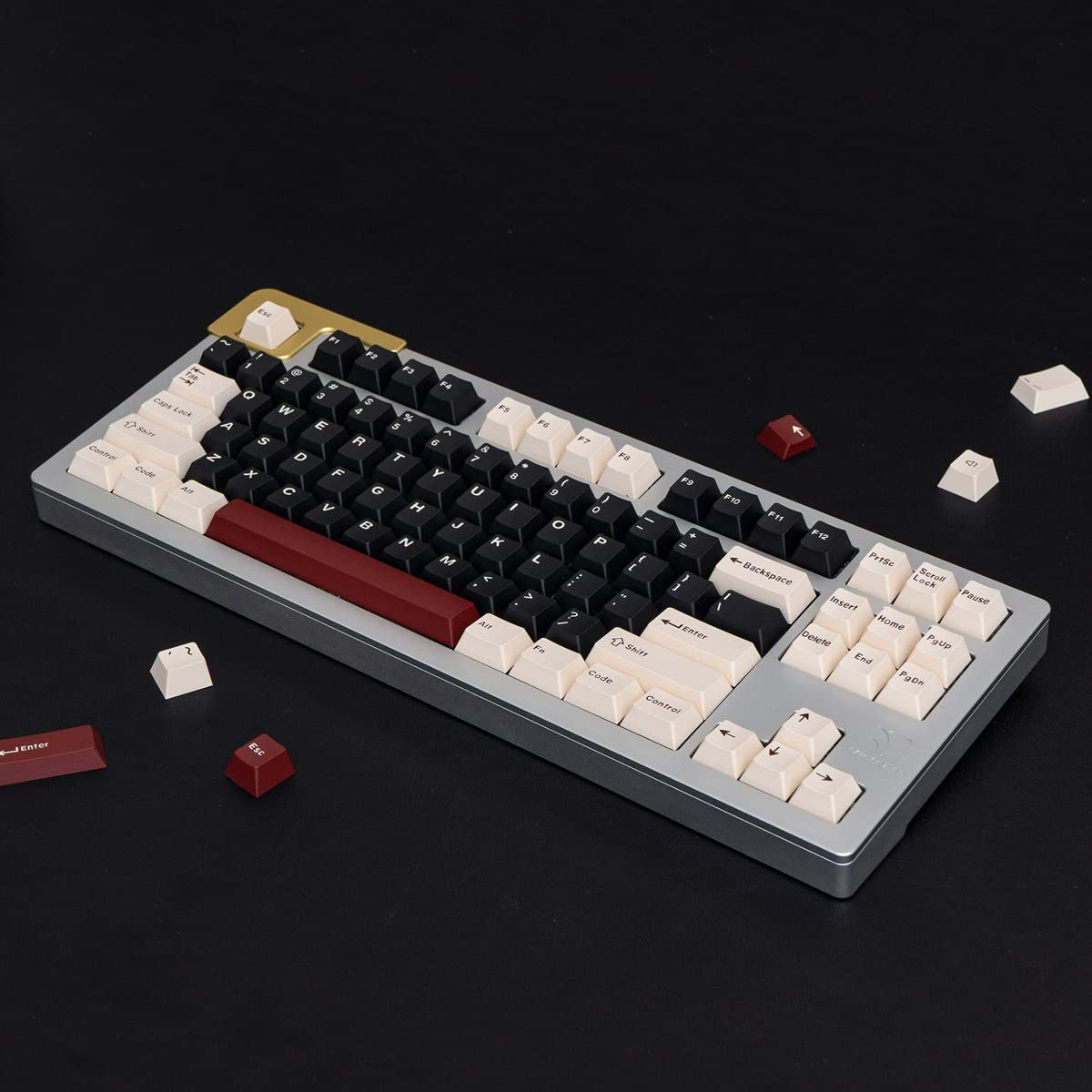Sumgsn Keycaps 173 Keys Cherry Profile Doubleshot Rome Keycap Set Fit For Alice Keyboard 61/64/87/104/108 Cherry Mx Switches Mec