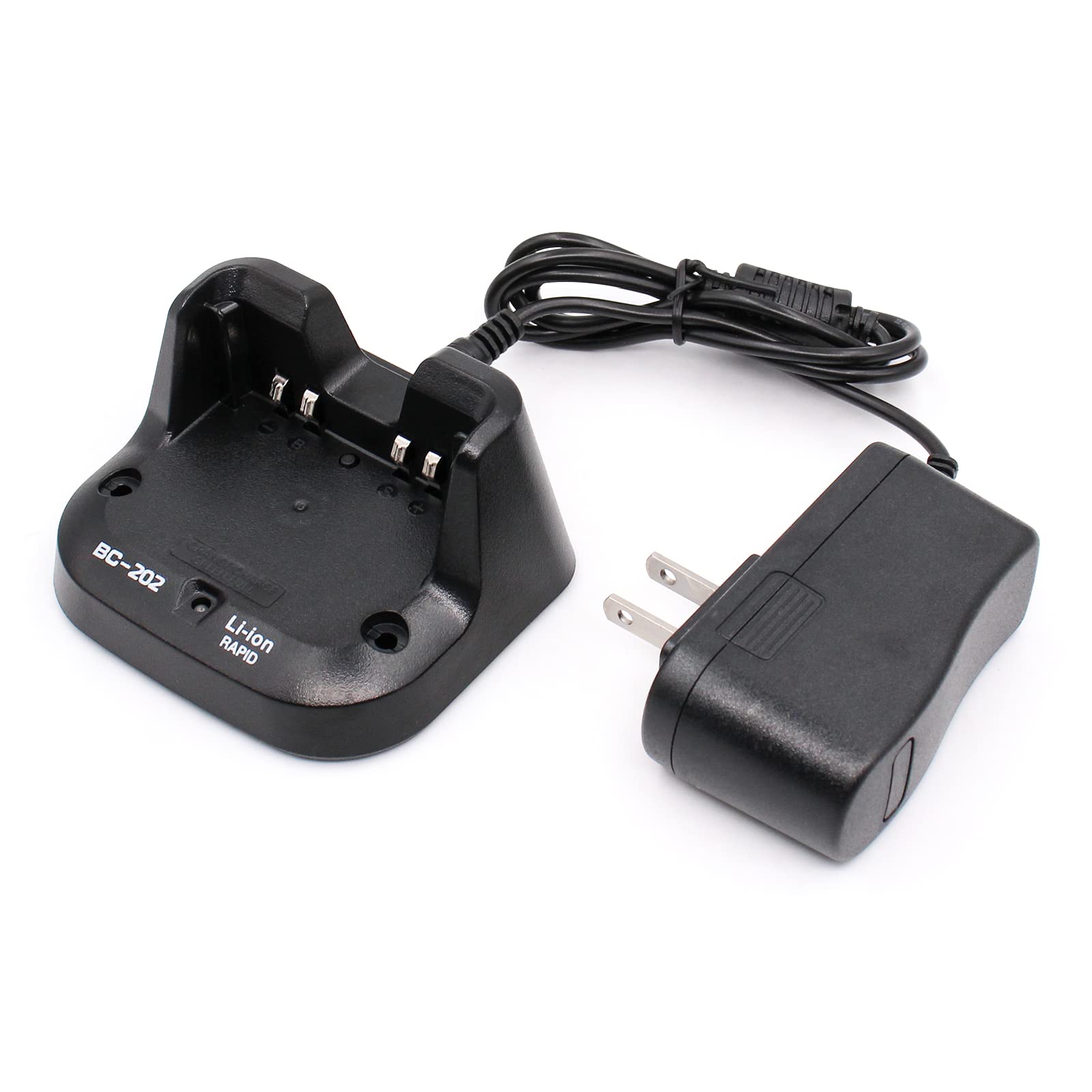 Replace Bc 202 Rapid Charger Compatible For Icom Id 31A Id 31E Id 51A Id 51E Id 52A Id 52E Radio Icom Bp 307 Bp 272 Bp 272Li Bp