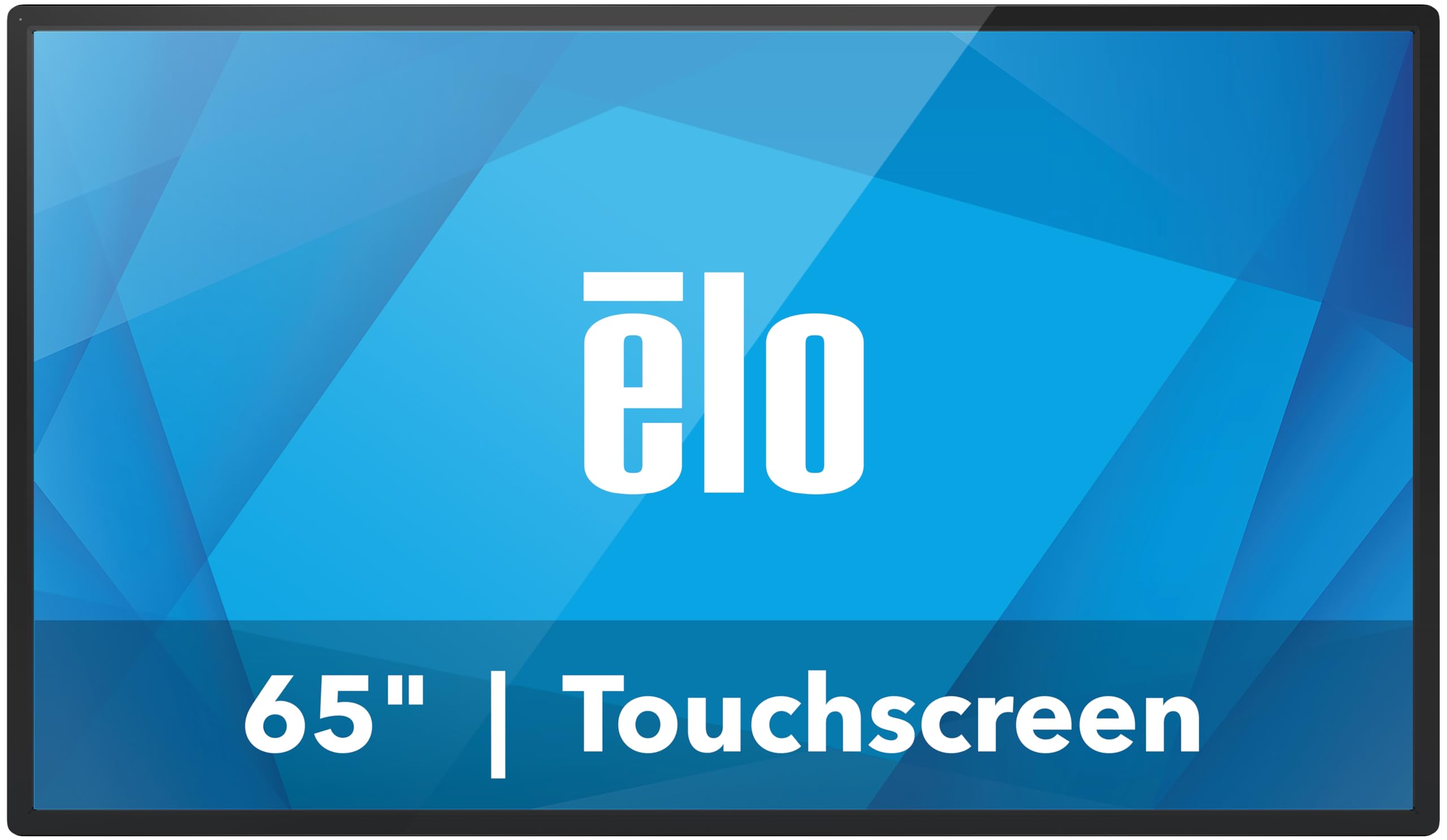 Elo 6554L - 65 4K Touchscreen Signage - Infrared (IR) Anti-Glare, 20 Touch, 3840 x 2160, Black