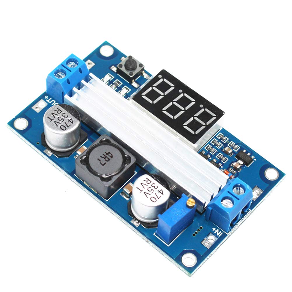 Onyehn Dc Dc Boost Voltage Converter Module,100W High Power Adjustable Output 3.5 35V Power Regulator Board Ltc1871 With Led Vol