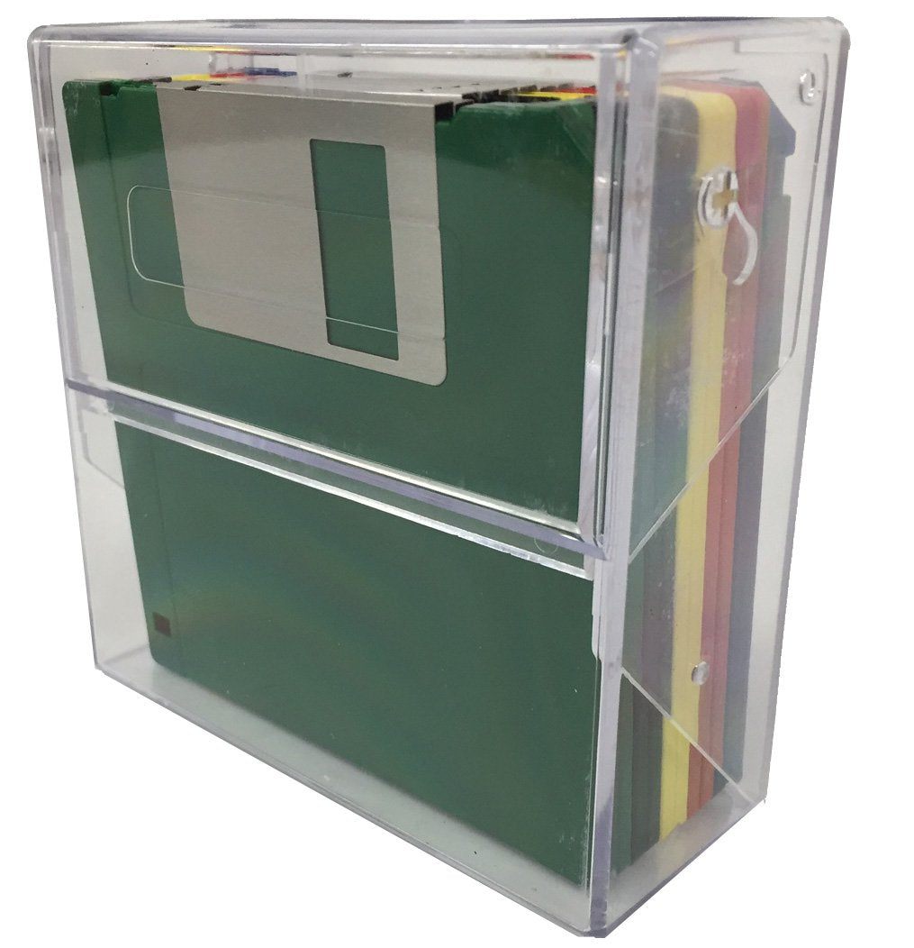 3.5'' Dd2 720Kb Unformatted Floopy Disks Diskettes (10 Pack, Assorted Rainbow Colors)