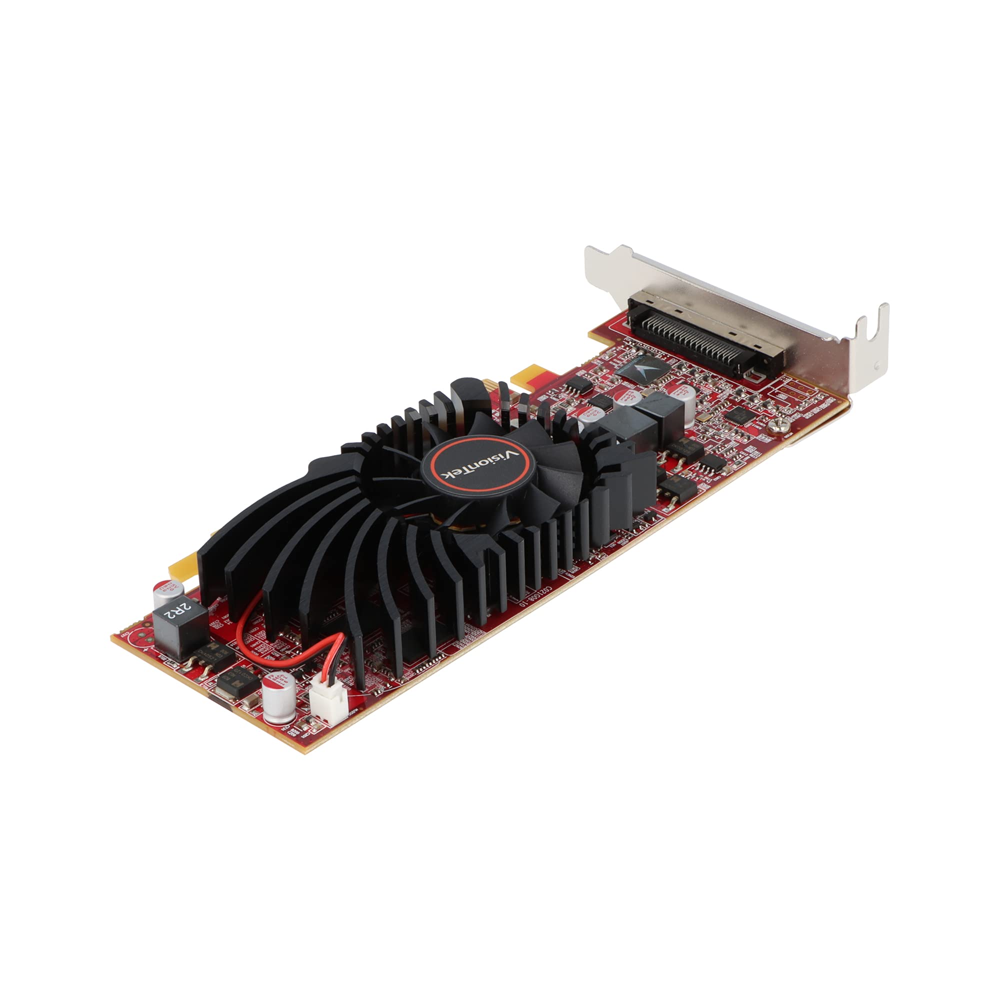Visiontek Radeon Hd 5570 1Gb Ddr3 Sff Graphics Card, 4 Port Vhdci To Hdmi, Included Full Height Bracket (900901)