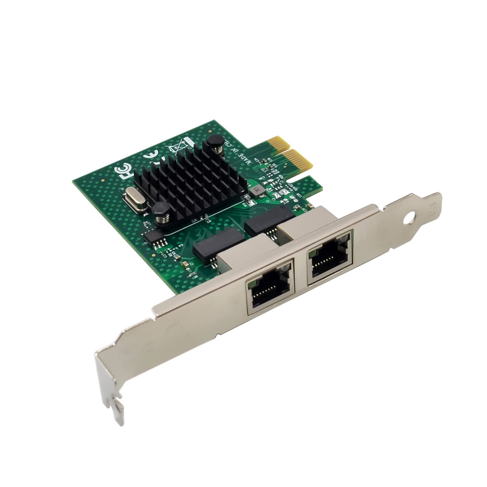 Dual Port Pcie Gigabit Ethernet Server Adapter With Netxtreme Bcm5720 2P Chipset Pci Express 1000M Network Lan Card For Windows Sever Linux Ubuntu Vmware