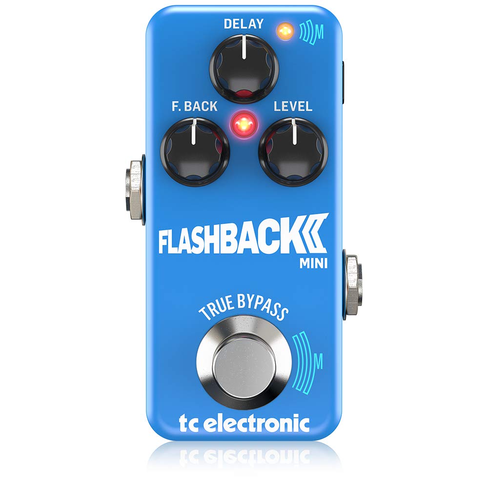 Tc Electronic Flashback 2 Mini Delay Legendary Ultra Compact Delay Pedal With Mash Footswitch And New Tape And Analog Algorithms