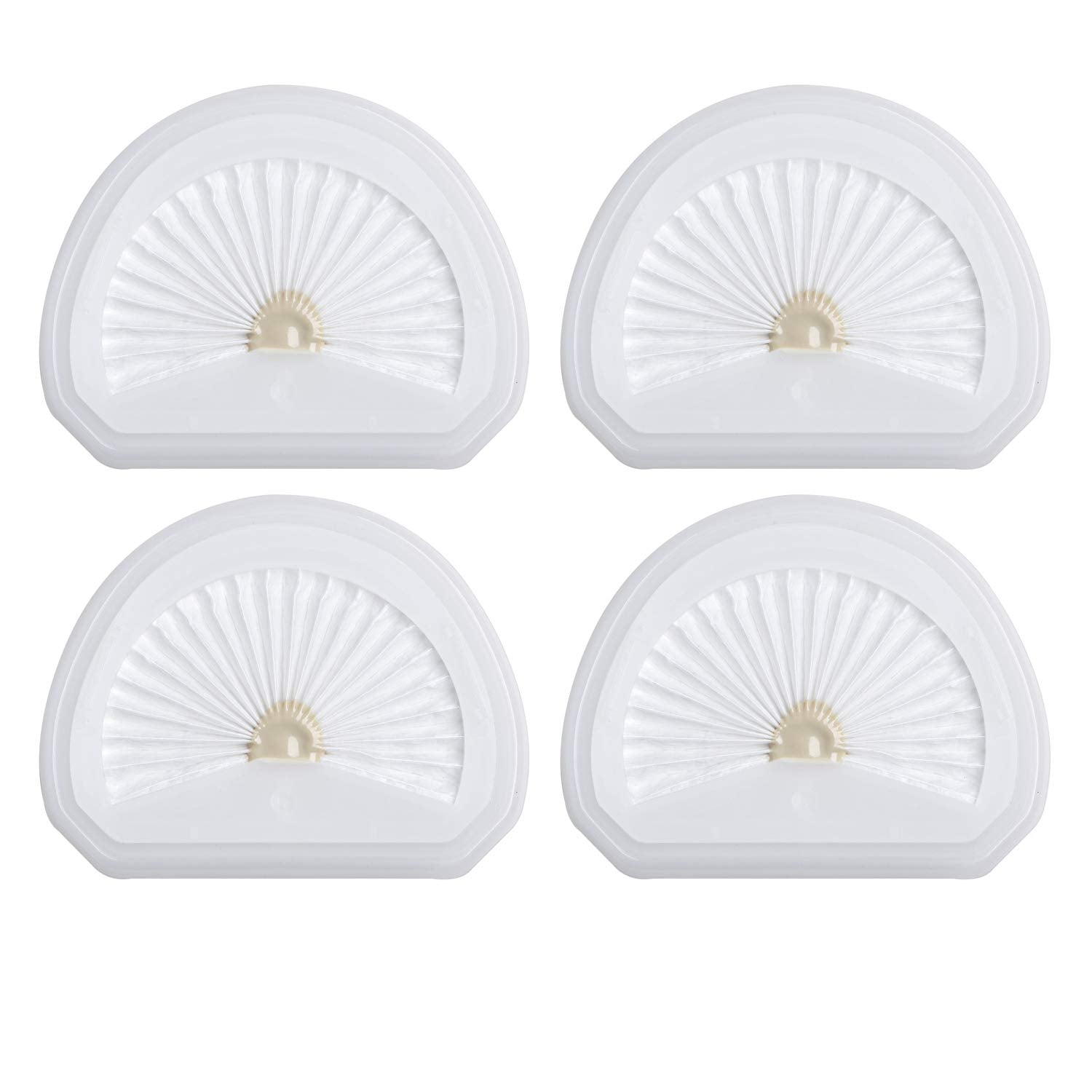 Laukowind 4Pack Vlpf10 Replacement Filters Compatible With Black And Decker Hand Vacuum Filter Model # Hlva320J00 Hlva315J & N57