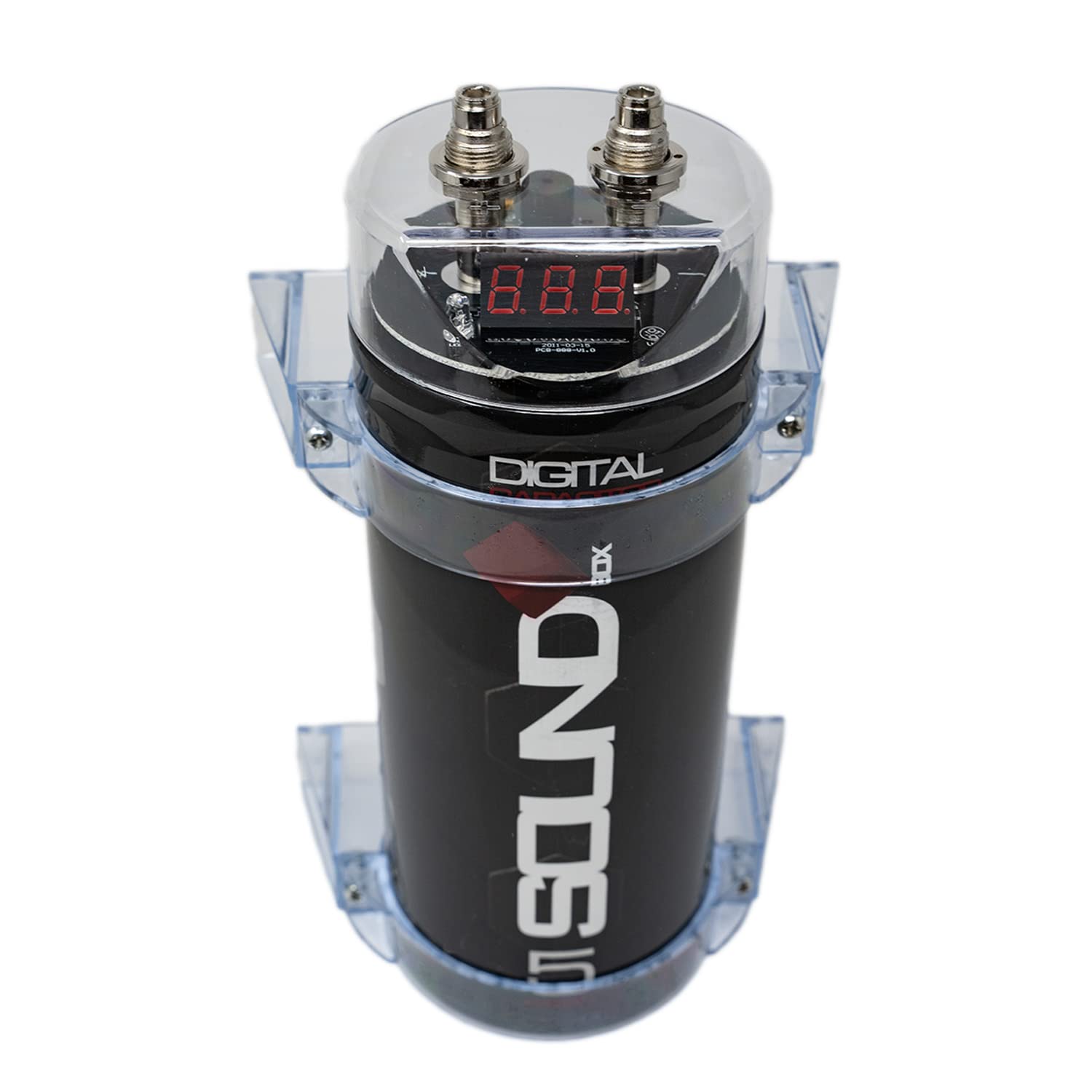 Soundbox Scap5D, 5 Farad Digital Capacitor For Car Audio   5000 Watts