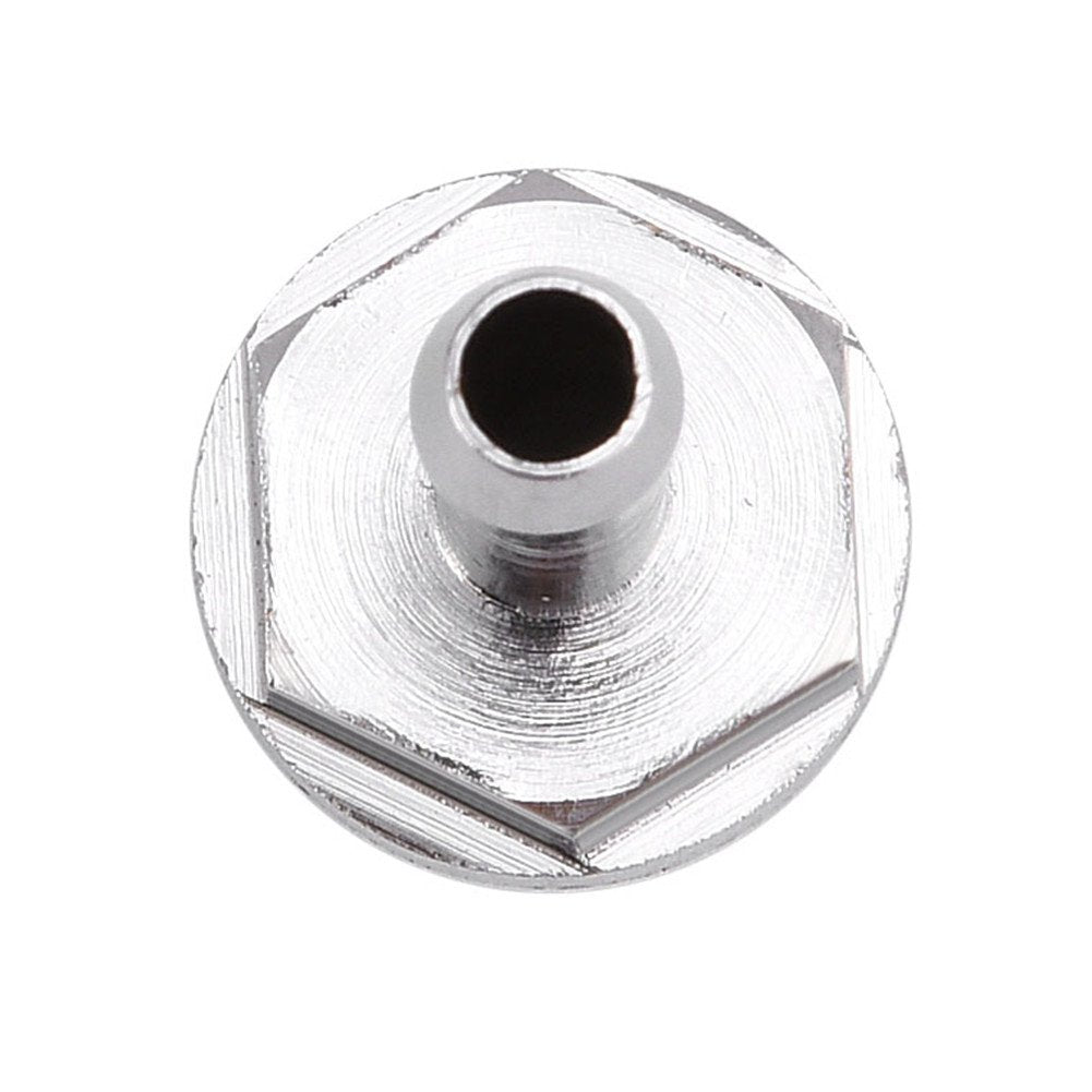 Wendry Pc Water Cooling Barb Fitting, Two Touch Fitting G1/4 Thread Barb Connector For Computer Cooling System(Pack Of 6)(6Mm)