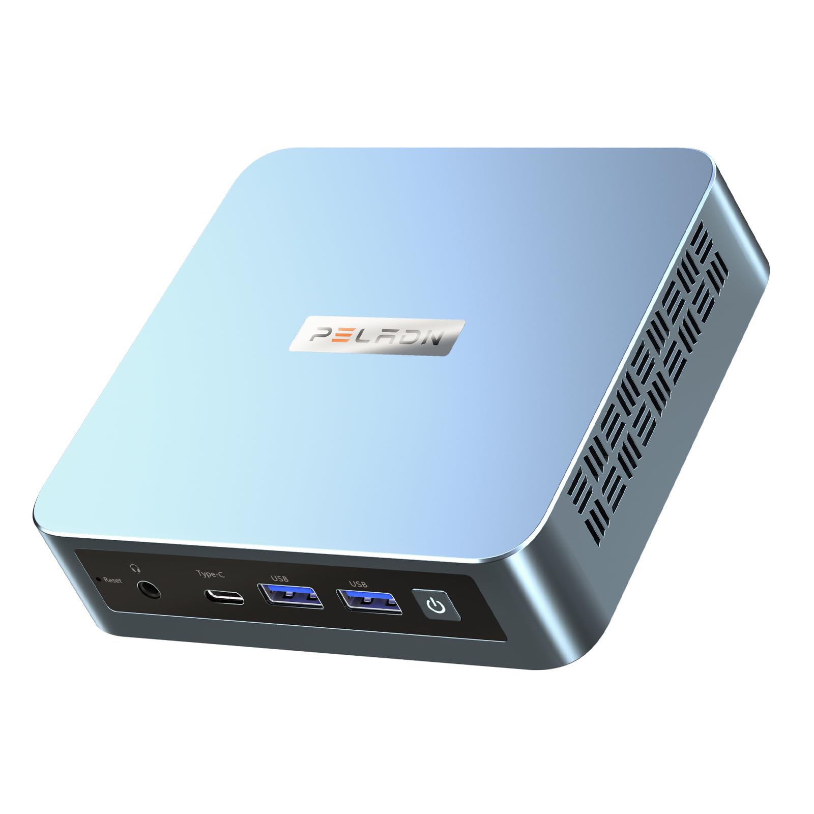 Peladn Mini Pc, Intel Twin Lake N150 (Upgraded N100,Up To 3.6Ghz) 8Gb Ddr4 Ram 256 Gb Pcie M.2 Ssd,Mini Desktop Computer 4K Dual