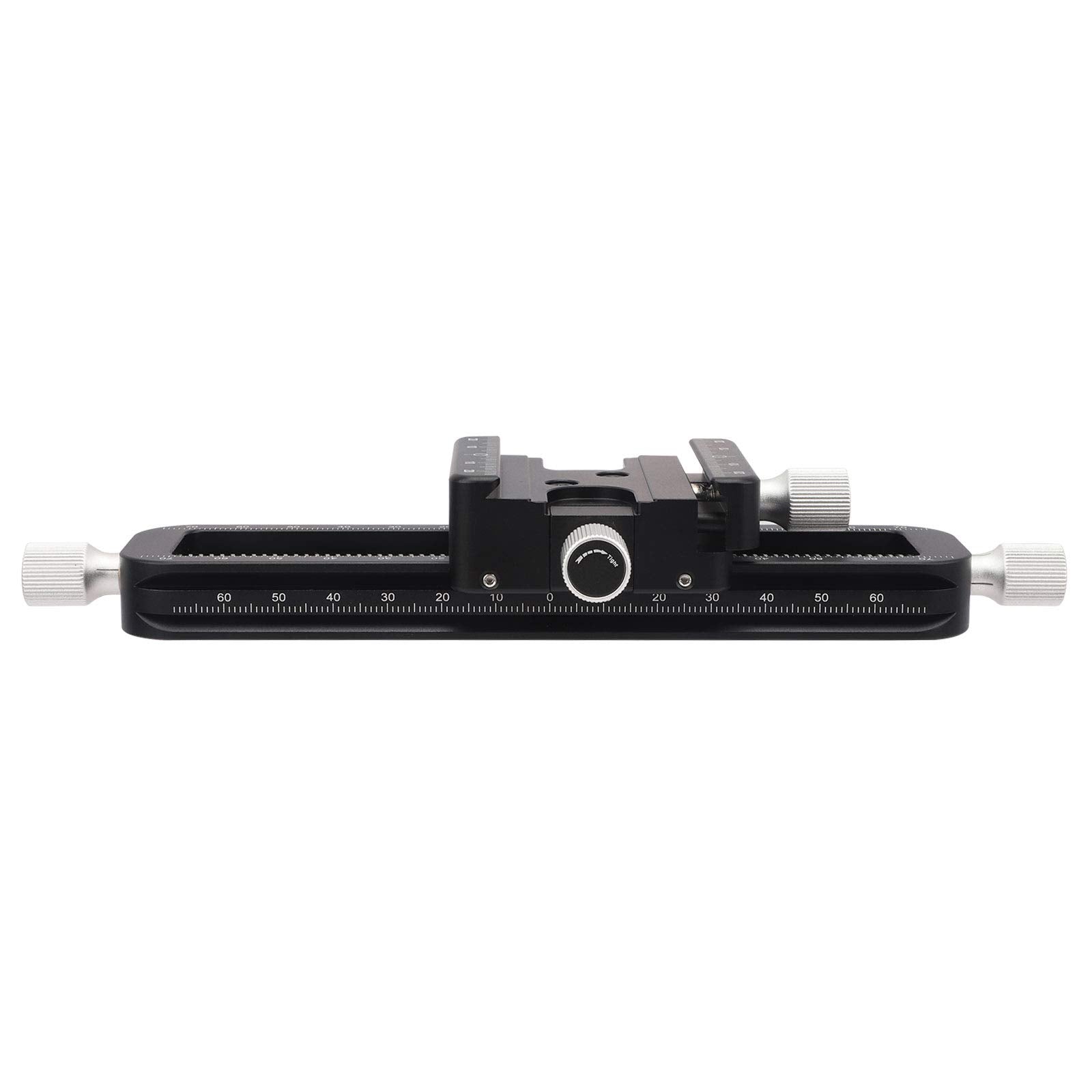 Haoge Fm 160 Wormdrive Macro Rail For Macro Photography Track, Focus Stacking Precision Focus Slider/Close Up Shooting Clamp Plate Fine Tuning Screw Rod