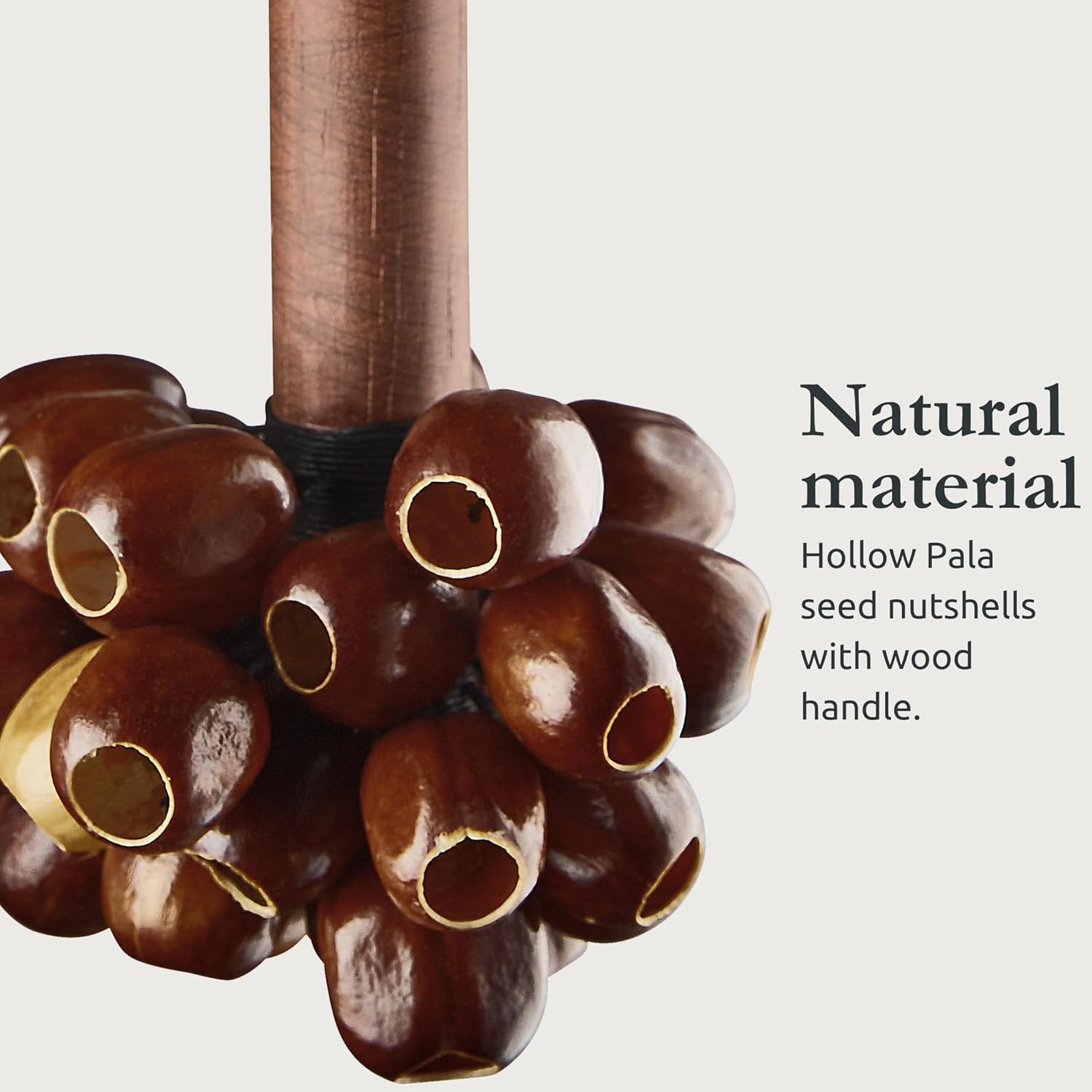 Meinl Sonic Energy Seed Shell Shaker Percussion Instrument - Nature Sounds For Meditation, Asmr, Sound Therapy, Yoga