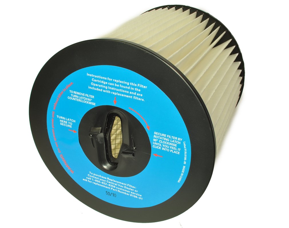 Royal Central Vacuum Cleaner Filter Part 8106 01