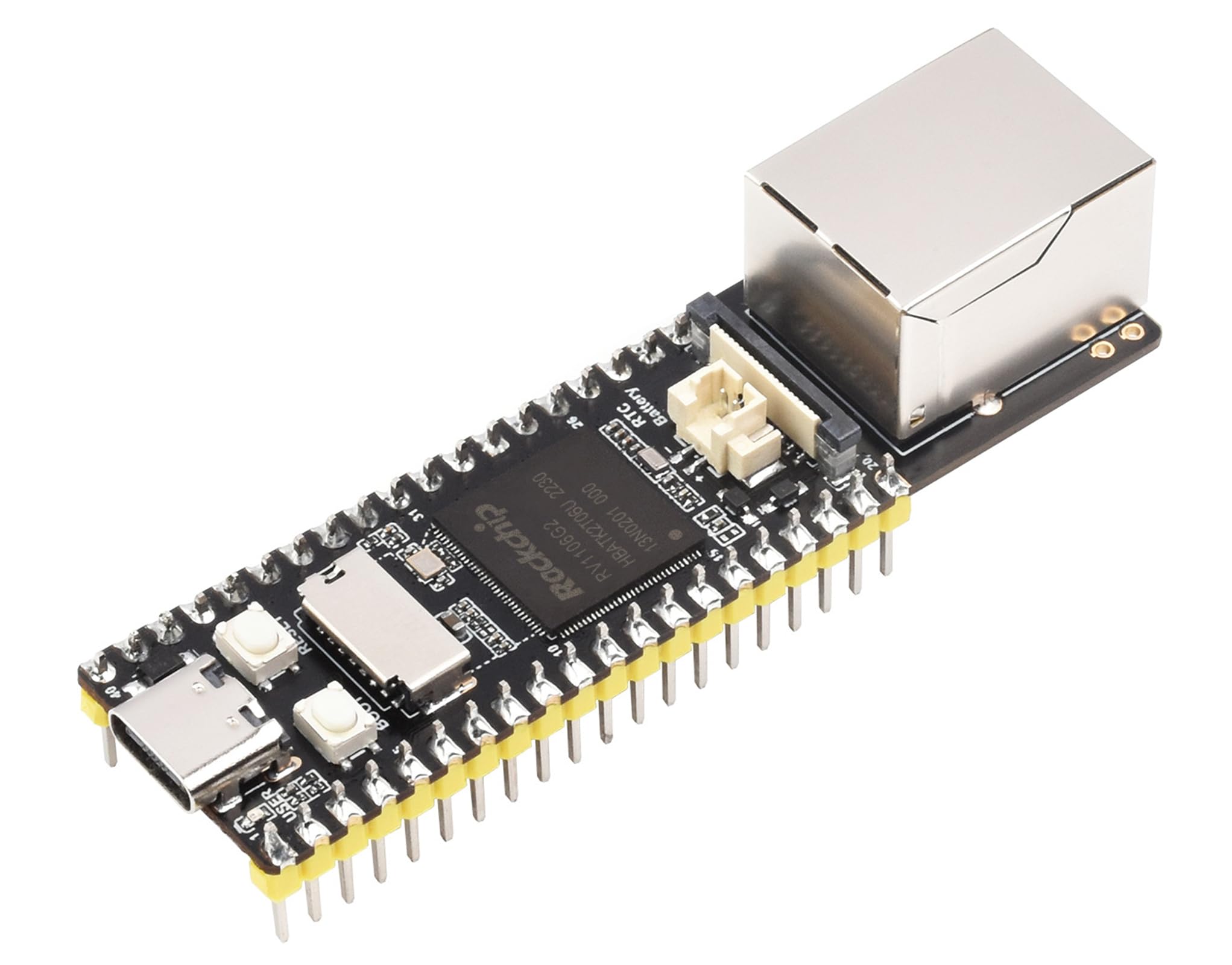 Luck-fox Pico Pro RV1106G2 Linux Micro Development Board with Pre-Soldered Header, Integrates ARM Cortex-A7/RISC-V MCU/NPU/ISP P