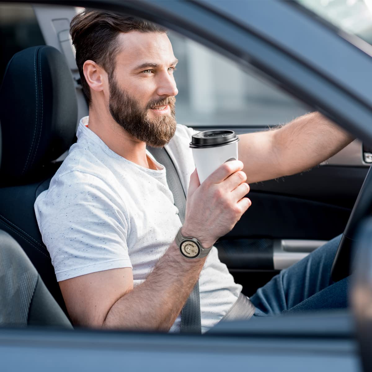 Galaxy Watch 5 Pro Bands 45Mm/Galaxy Watch 5 Bands 44Mm 40Mm, No Gap Silicone Sport Bands Compatible With Samsung Galaxy Watch 5