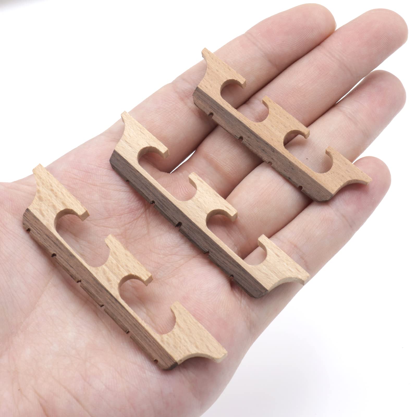 Cheerock 4 String Banjo Bridge, Banjo Bridge Parts And Accessories Replacement, Ebony Maple Banjo Bridge For 4 String Banjo