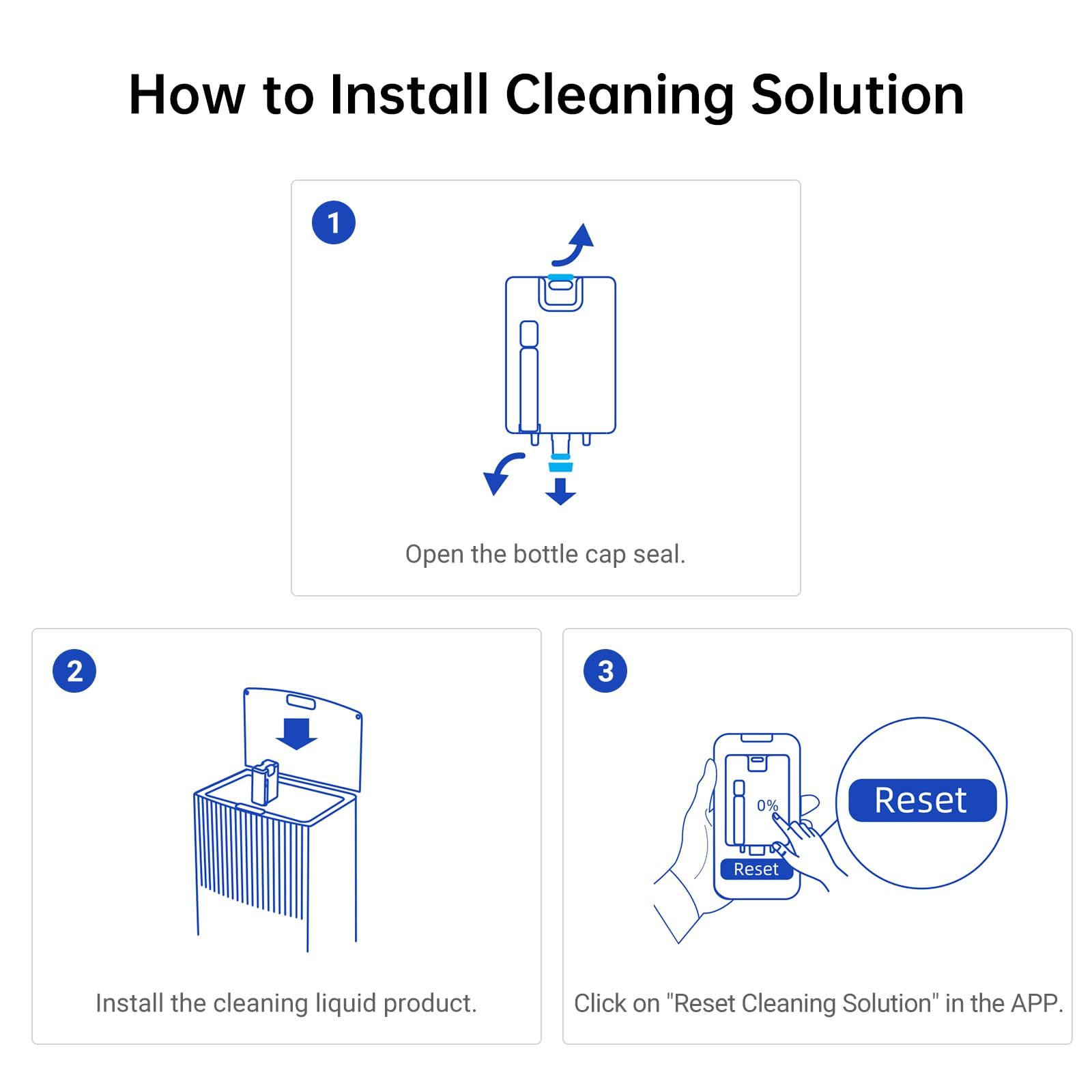 Dreame Floor Cleaning Solution, Multi Surface Floor Cleaning Solution Compatible With L20 Ultra Robot Vacuum, Multi Surface Floo
