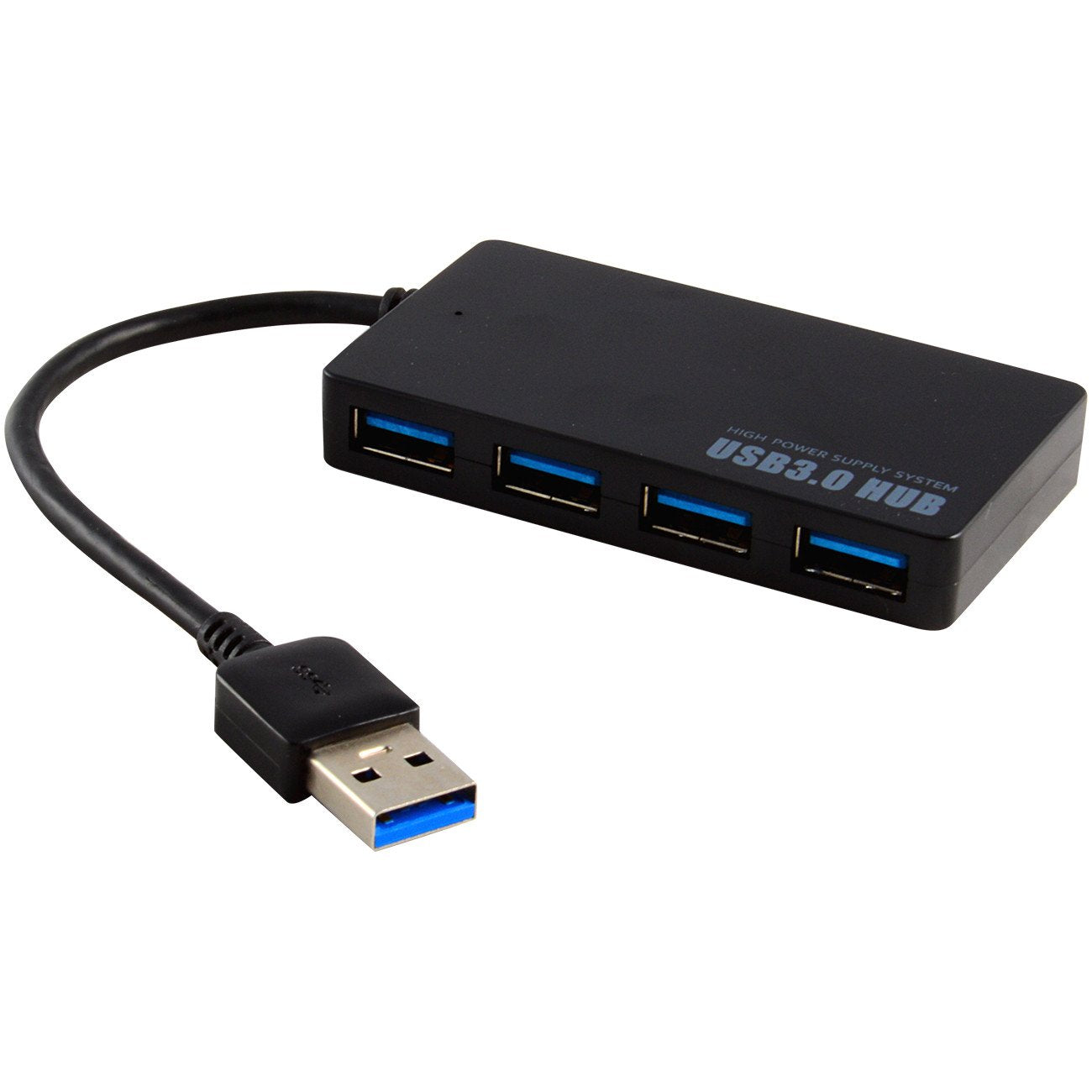 Protronix 4 Port USB 3.0 Hub Compact and Portable for PC Mac Laptop and Desktop
