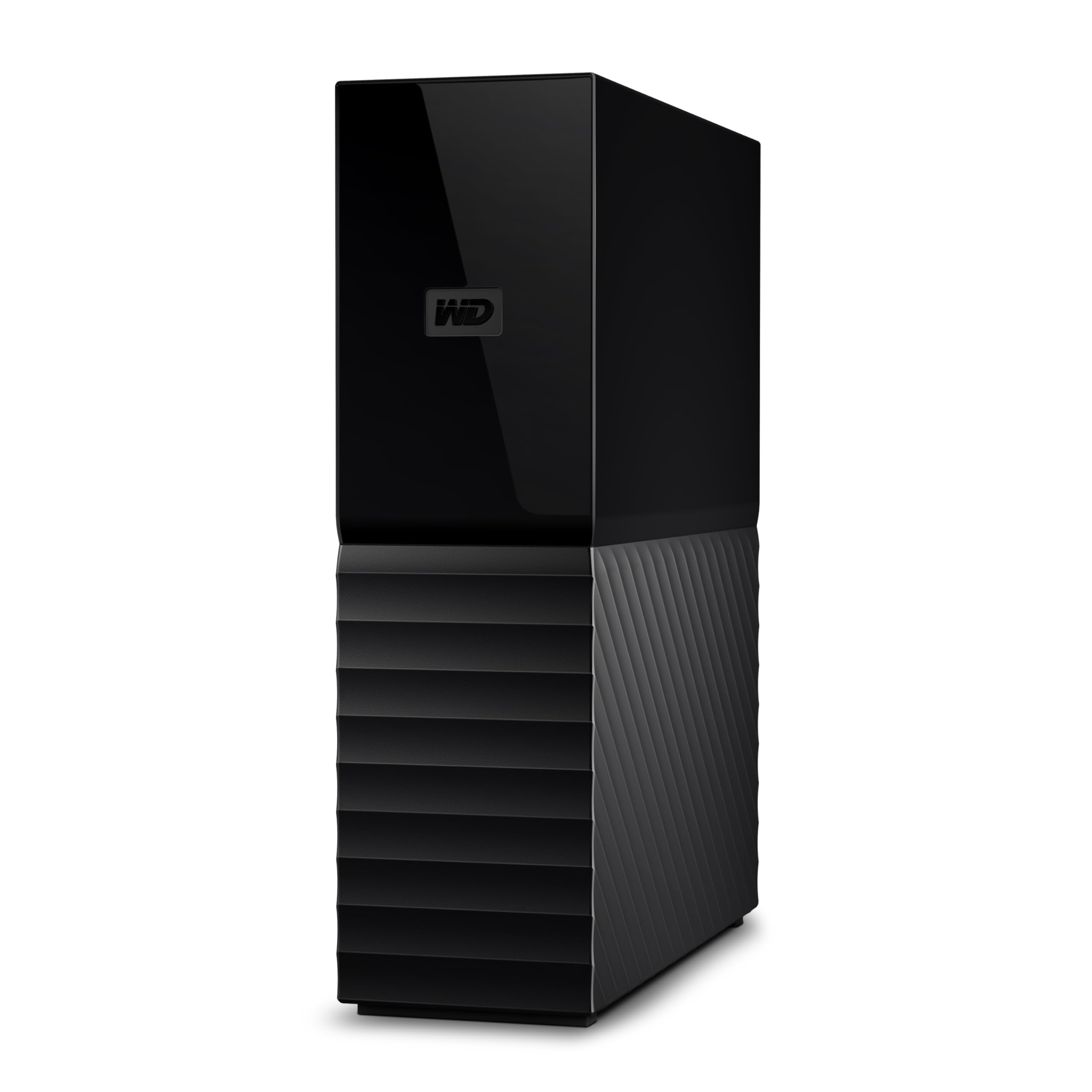 Wd 24Tb My Book Desktop External Hard Drive, With Password Protection And Backup Software, Usb 3.2 Gen1, Exfat   Wdbbgb0240Hbk N