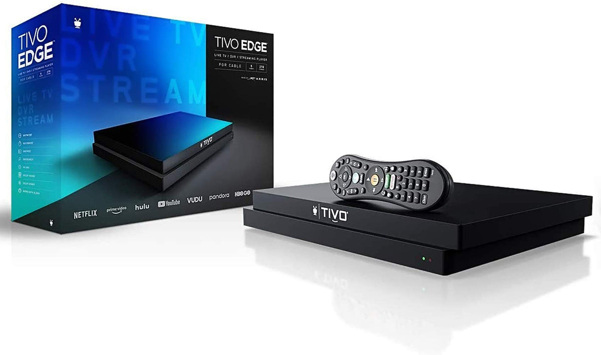Tivo Model Renders TiVo Edge for Cable | Cable TV, DVR and Streaming 4K UHD Media Player ...