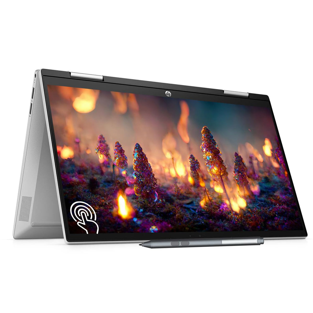 HP Pavilion x360 2 in 1 Laptop, 14' FHD Touchscreen, Intel Core i5 1235U, 16GB RAM, 1TB SSD, Webcam, HDMI, FP Reader, Wi Fi 6, Stylus Pen, Windows 11 Home