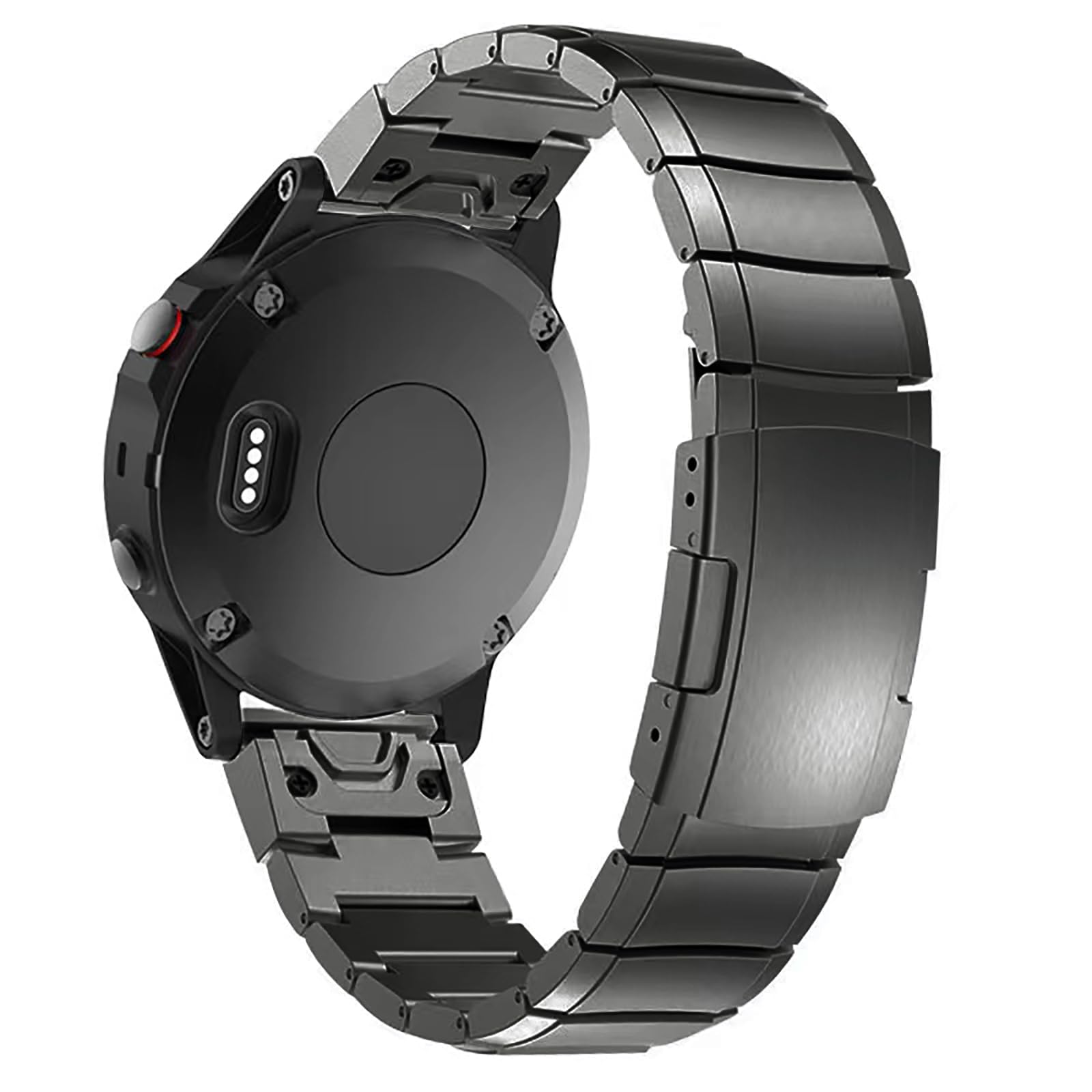 Synsing 26Mm Titanium Metal Quick Release Watchband Compatible For Fenix 8 51Mm/Enduro 3 51Mm/Fenix 6X Pro/7X Pro/5X Plus,22Mm B