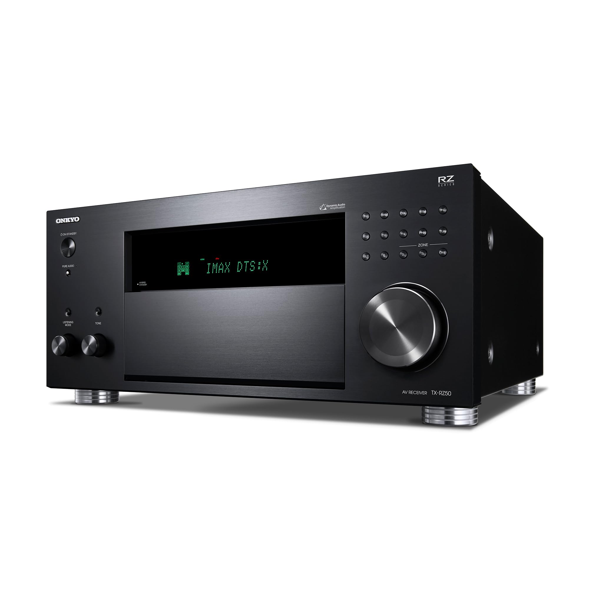 Onkyo Tx Rz50 9.2 Channel Av Receiver   120 Watts Per Channel, Dirac Live Out Of Box, Works With Sonos Certified, Thx Certified And More