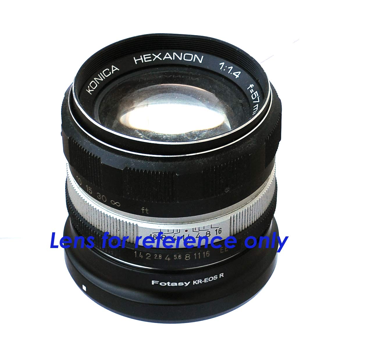 Fotasy Konica Ar Lens To Cannon Eos Rf Mount Adapter, Kr Lens Eos R Adapter Ring, Kr Rf Adapter, Compatible With Canon Eos R Mir