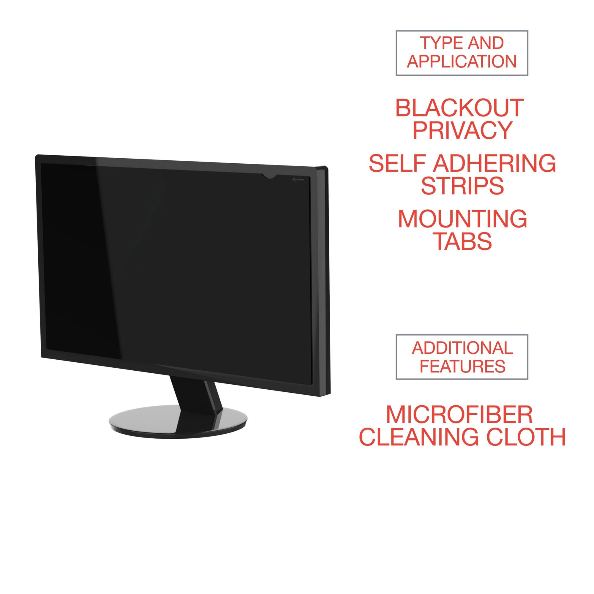 Black Out Privacy Filter For 24'' Widescreen Lcd, 16:9