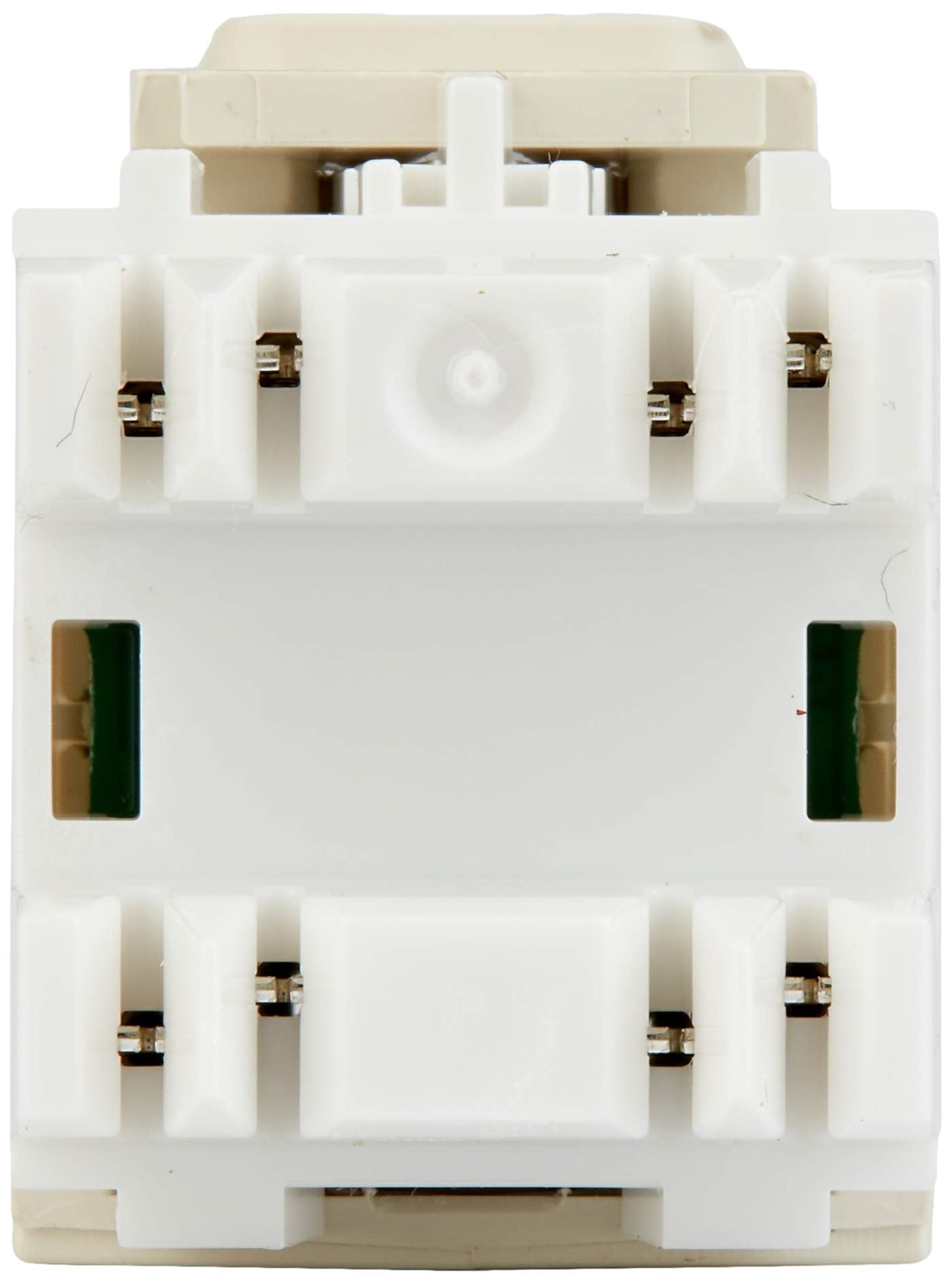 Leviton 61110 BT6 Extreme 6+ QuickPort Connector, CAT 6, Light Almond, 25 Pack