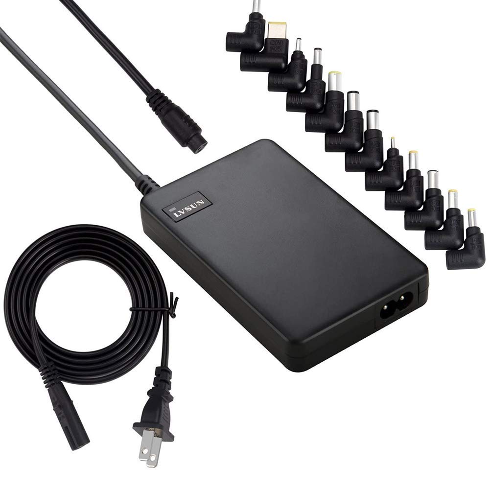 Universal Laptop Charger 90W Slim Ac Adapter Power Supply Cord With Dual Usb Ports 5V2.1A For Mobile|Tablet Compatible With Leno