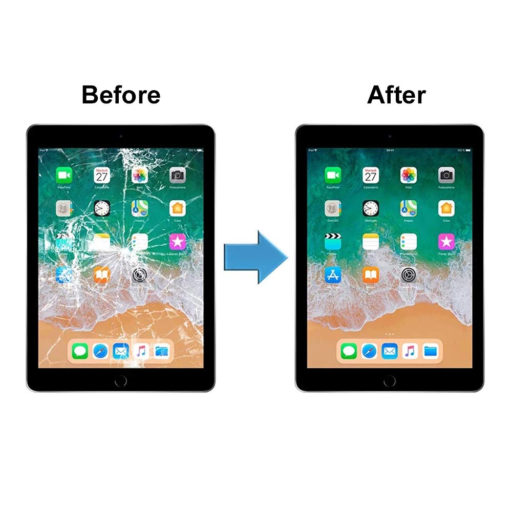 For Ipad 9 (9Th Gen 2021) A2602 A2603 A2604 A2605 Screen Replacement Glass Touch Digitizer Repair Kit With Home Button & Tools