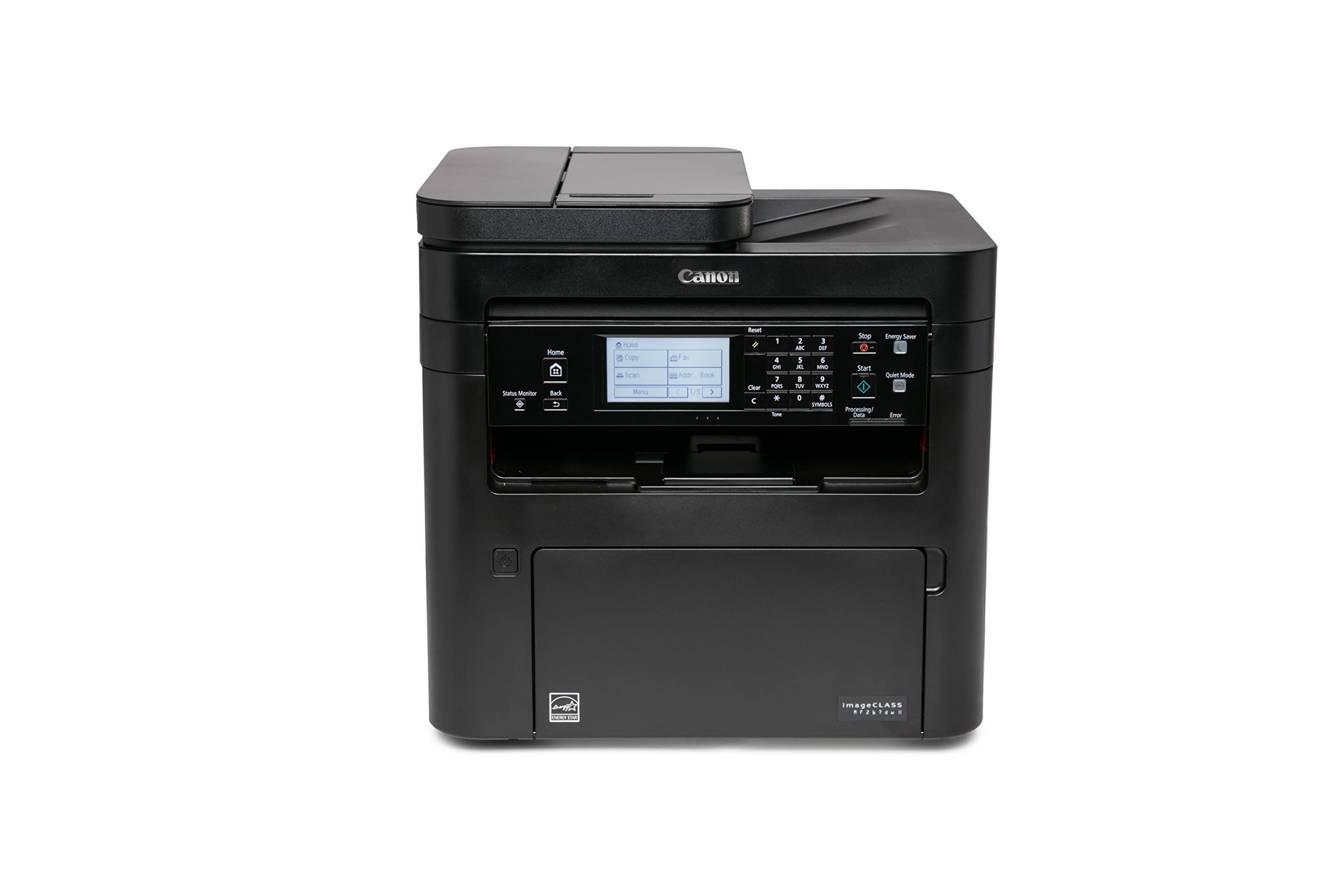 Canon Imageclass Mf267Dw Ii   Wireless Monochrome Laser Printer, Print, Copy, Scan, Fax With Auto Document Feeder, Black, Works