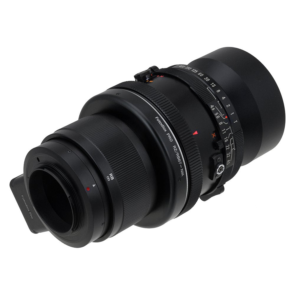 Fotodiox Pro Lens Mount Adapter With Focusing Barrel, For Mamiya Rb67 & Rz67 Lenses To Nikon F (Fx, Dx) Mount Camera System (Suc