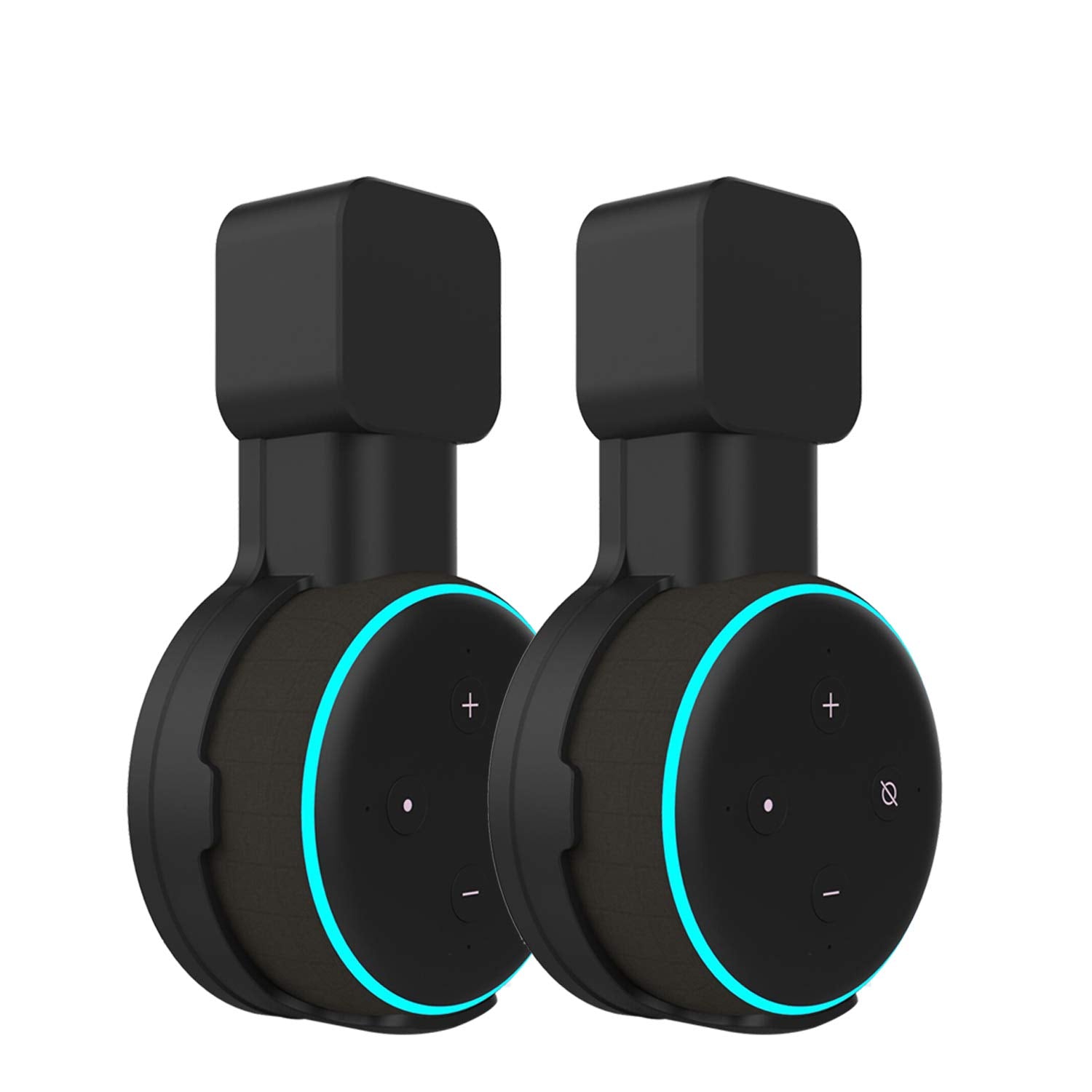 Suixing Outlet Wall Mount Holder Hanger For Echo Dot 3Rd Gen, A Space Saving With Cord Management For Smart Speakers Hide Messy 