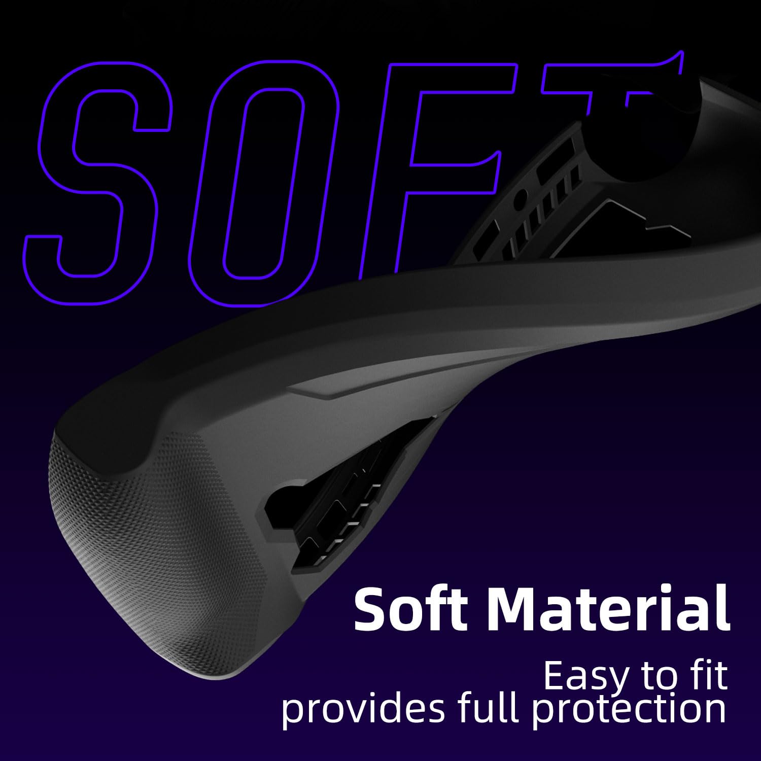 Skull & Co. Gripcase For Rog Ally X: A Soft Protective Case With Textured Grips Full Protection And Stand, Shock-Absorption Non-