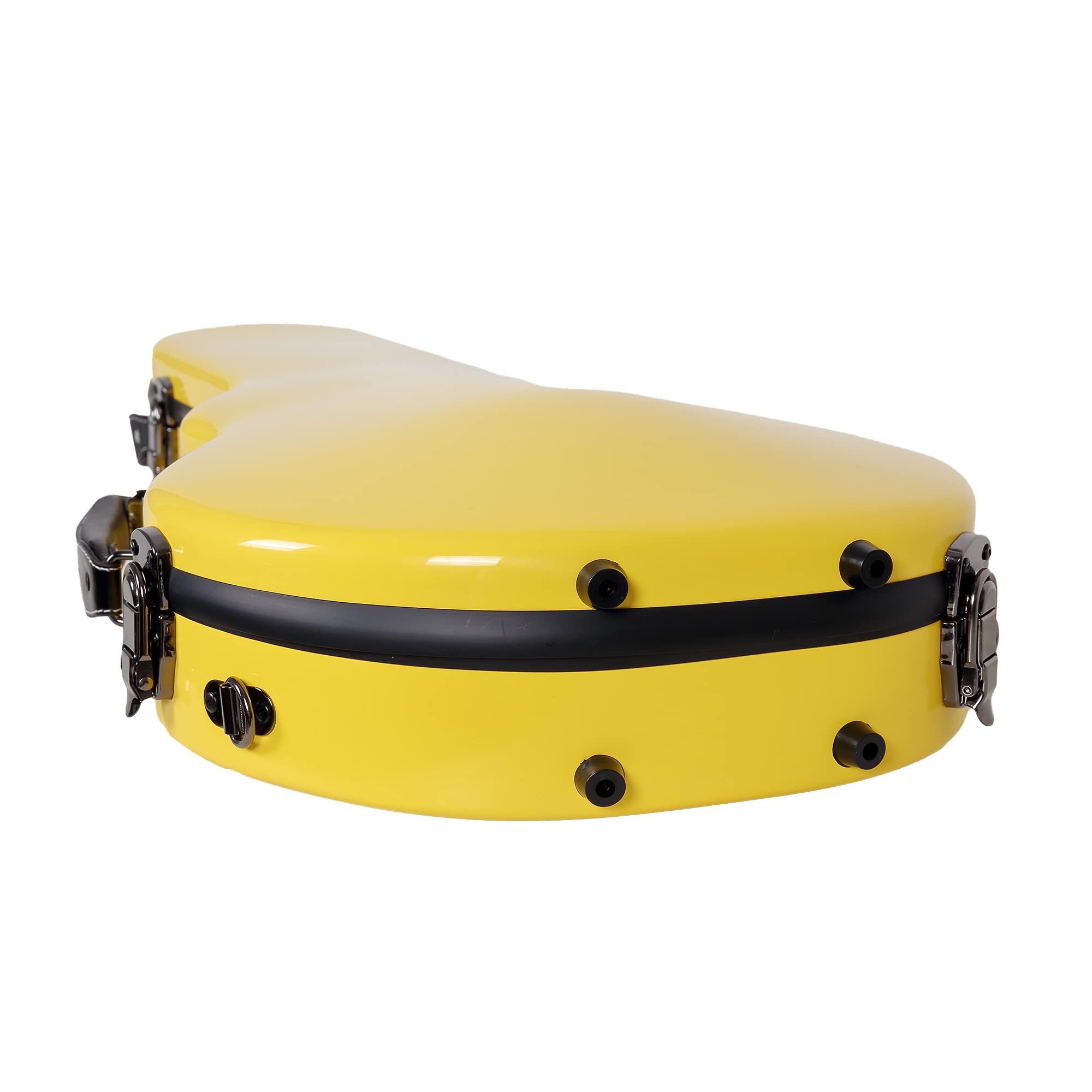 Crossrock Crf1000Mfyl Fiberglass Mandolin Case, Fit For Both F Style And A Style,Yellow