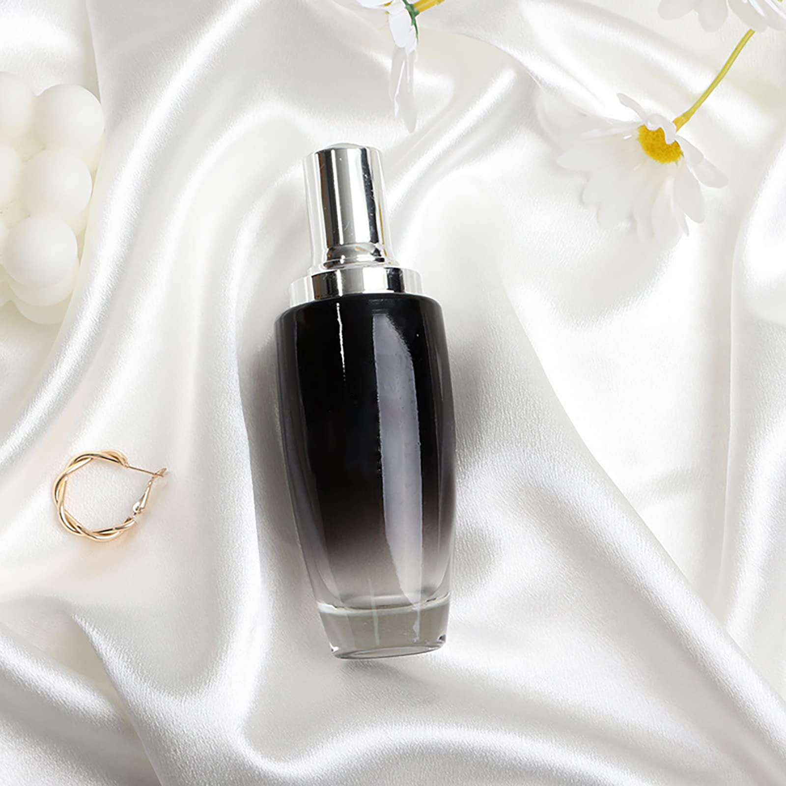 Yiemoge Satin Photography Background Silk, Glossy Fabric Cloth Backdrops For Goods, Crafts, Jewelry, Cosmetics, Food Photoshoot