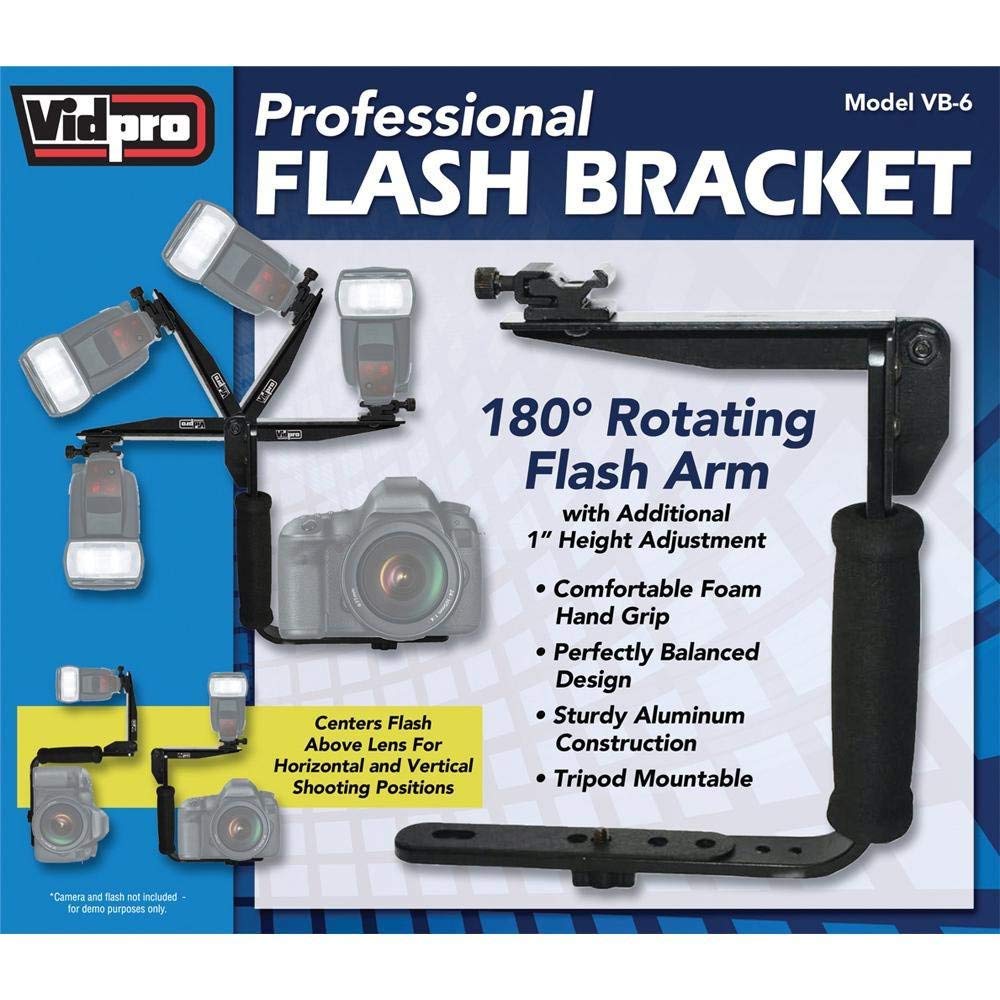 Vidpro Vb 6 Rotating Arm Flash Bracket
