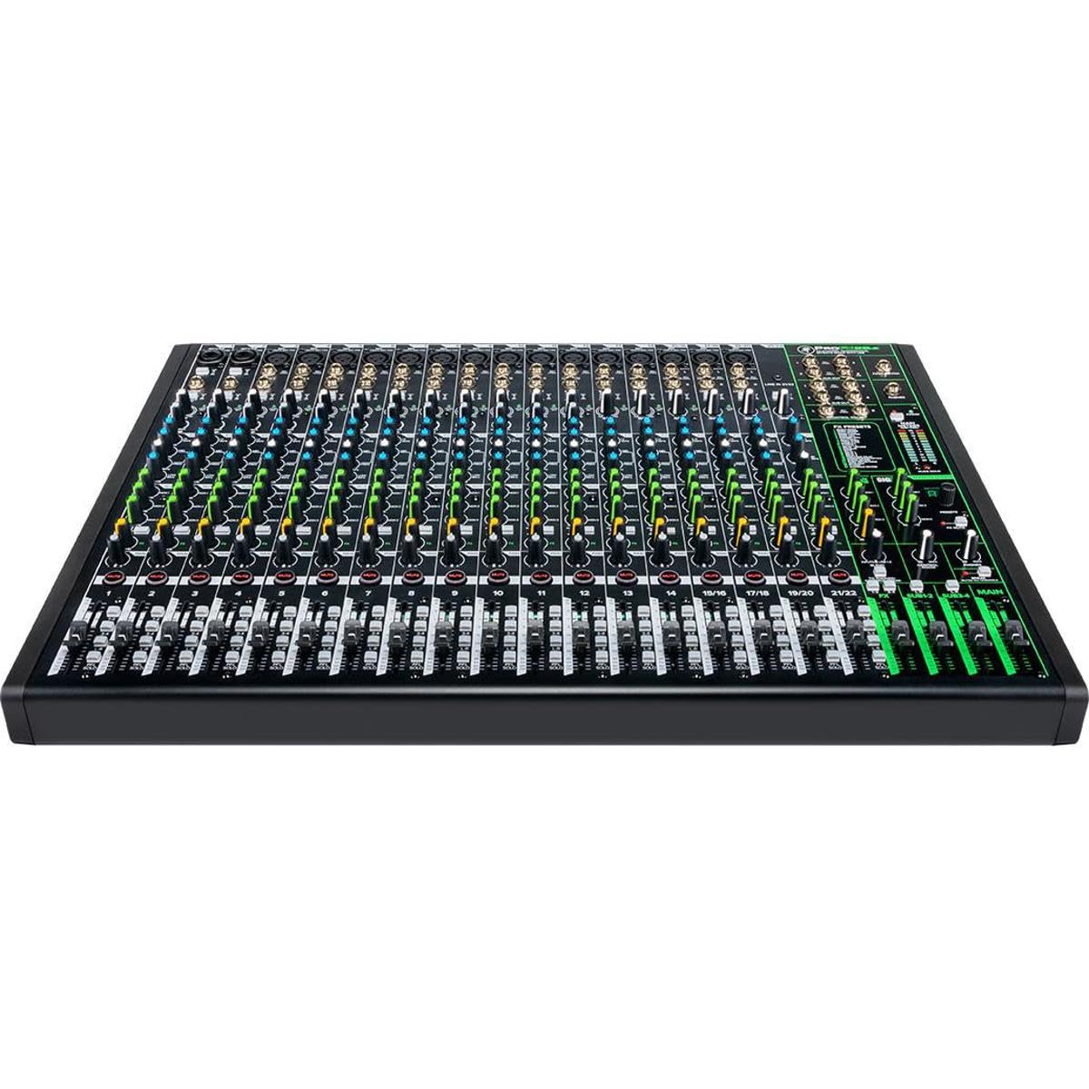 Mackie Profx22V3 22-Channel Professional Analog Mixer With Usb, Onyx Mic Preamps And Gigfx Effects Engine
