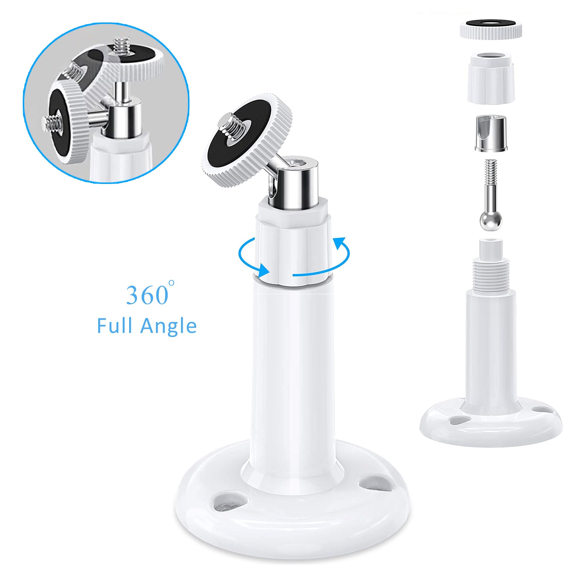 Karotto Solar Panel Charger For Arlo Pro 5S 2K, Pro 4, Pro 3, Floodlight, Ultra 2, And Ultra Cameras Security Camera System  1Pa