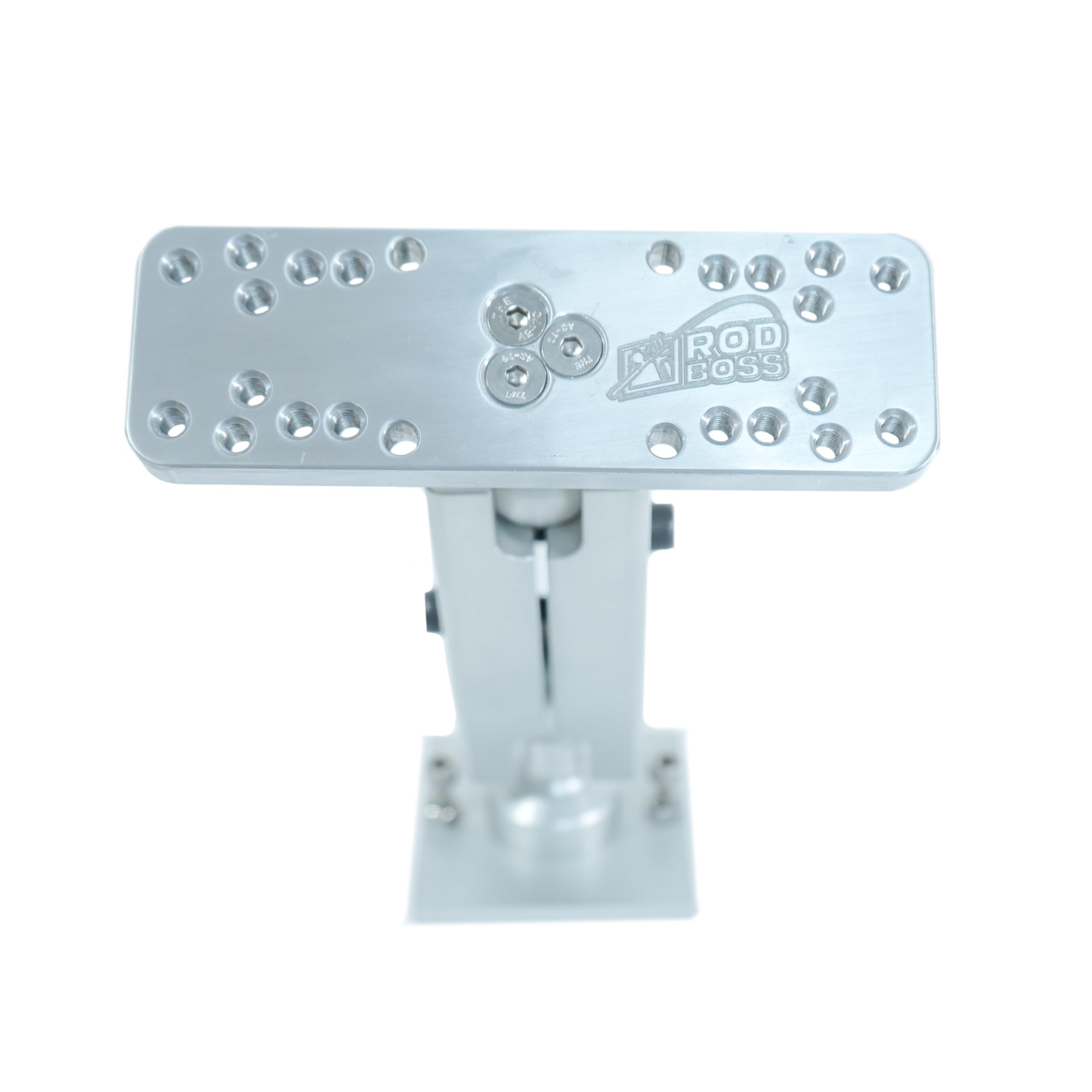 Rod Boss 6055EM Single Screen Electronics Mount - 5.5 Ball and Socket